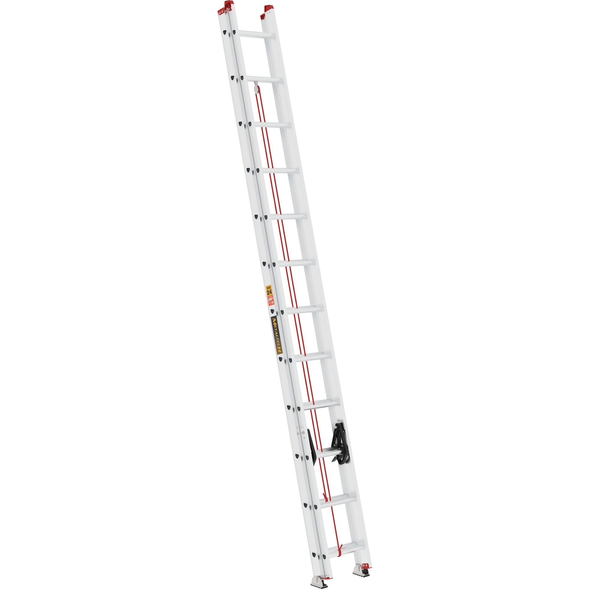 Échelle coulissante Jobsite SeriesMC, Cap 200 lb, 24' h, Calibre 3
