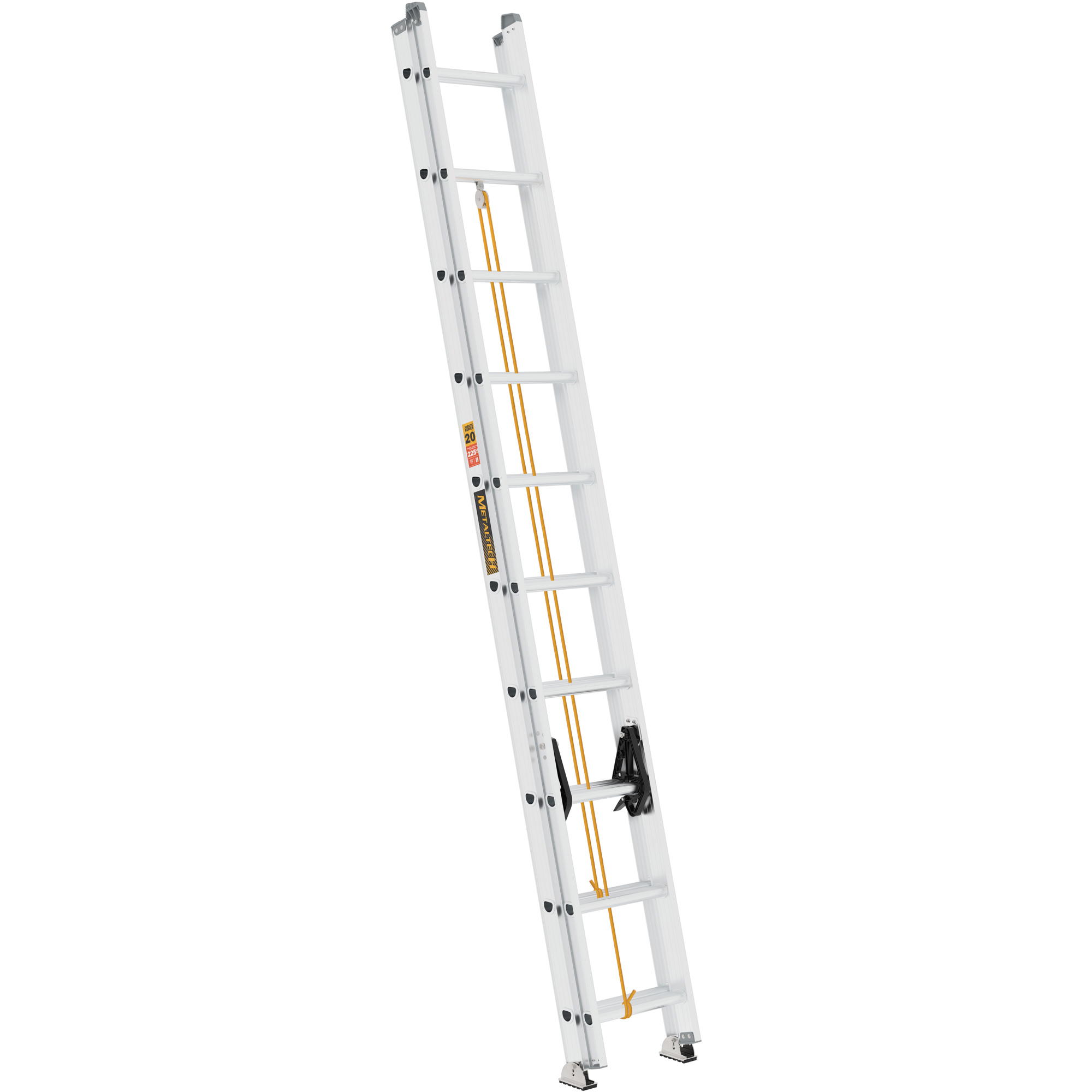 Échelle coulissante Jobsite SeriesMC, Cap 225 lb, 20' h, Calibre 2