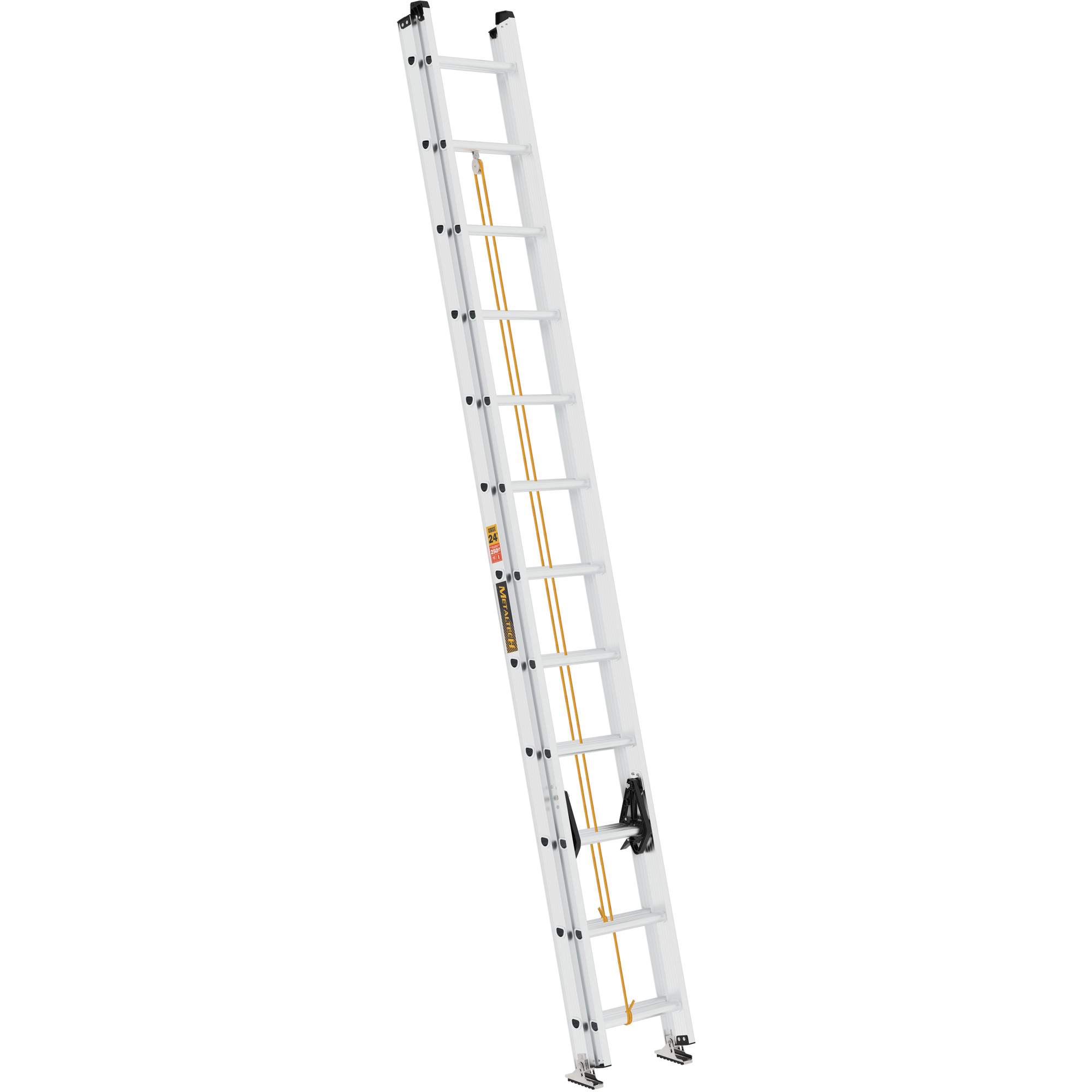 Échelle coulissante Jobsite SeriesMC, Cap 250 lb, 24' h, Calibre 1