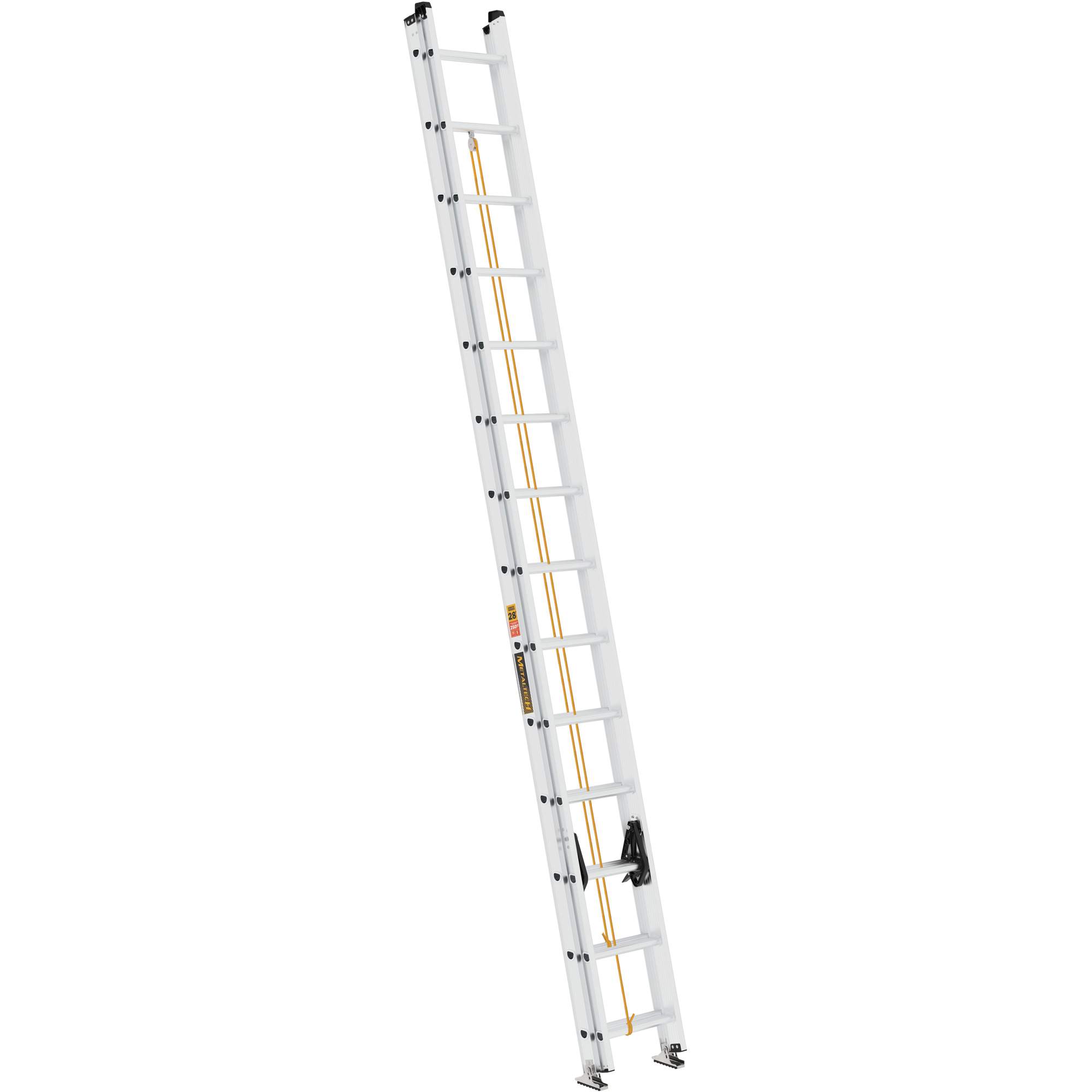 Échelle coulissante Jobsite SeriesMC, Cap 250 lb, 28' h, Calibre 3