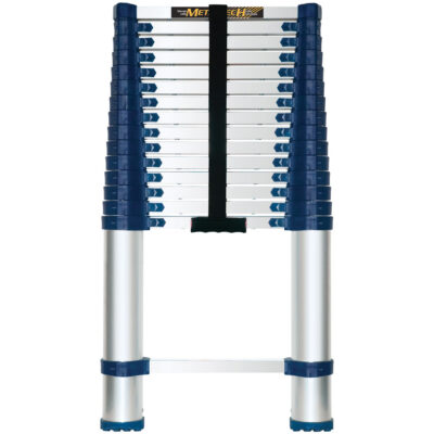 Échelle télescopique, 3' - 15,5', Aluminium, Capacité de 250 lb, Type 1