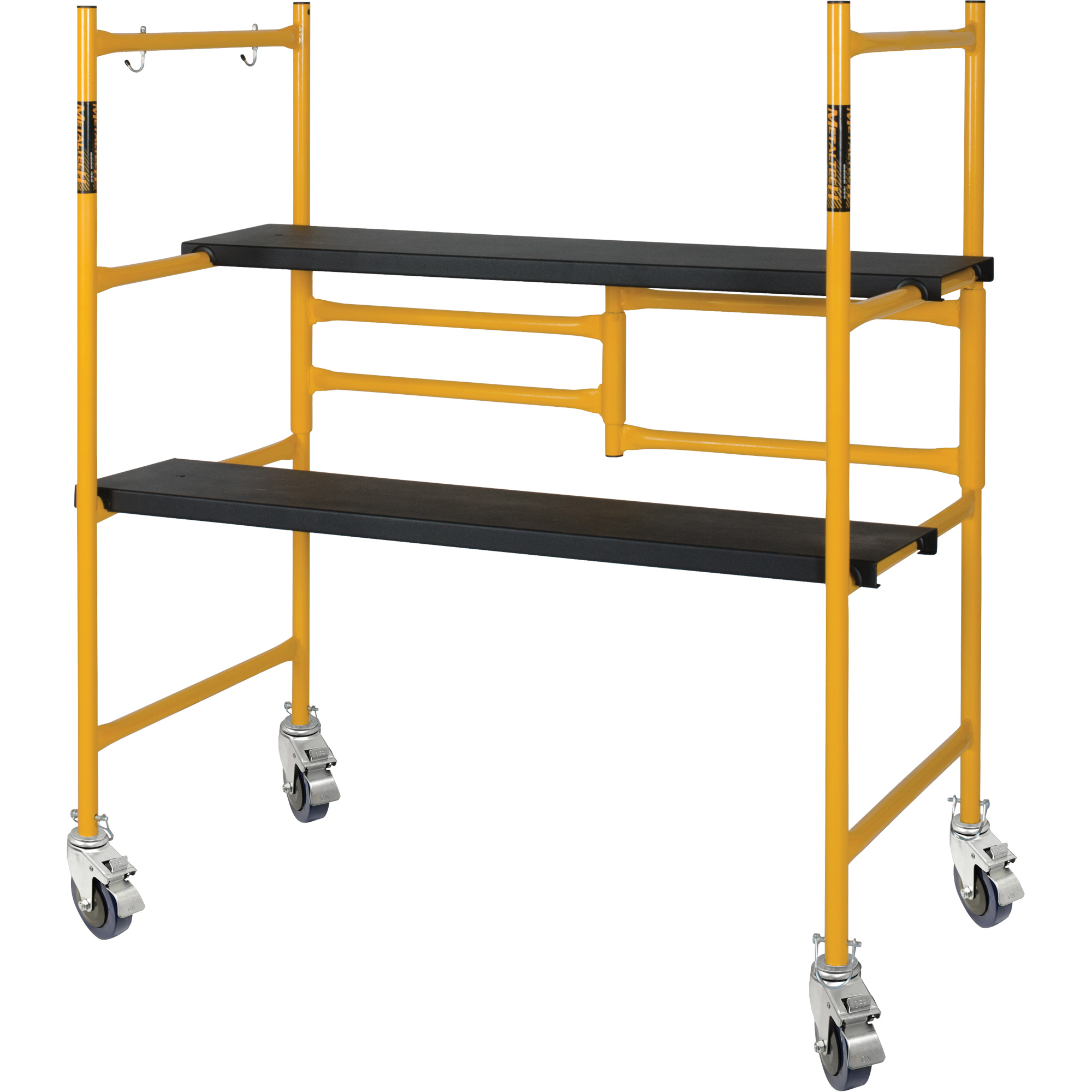 Ensemble de petit échafaudage de base de 4' Jobsite SeriesMC, Cadre Acier, 41" p x 45-3/4" h