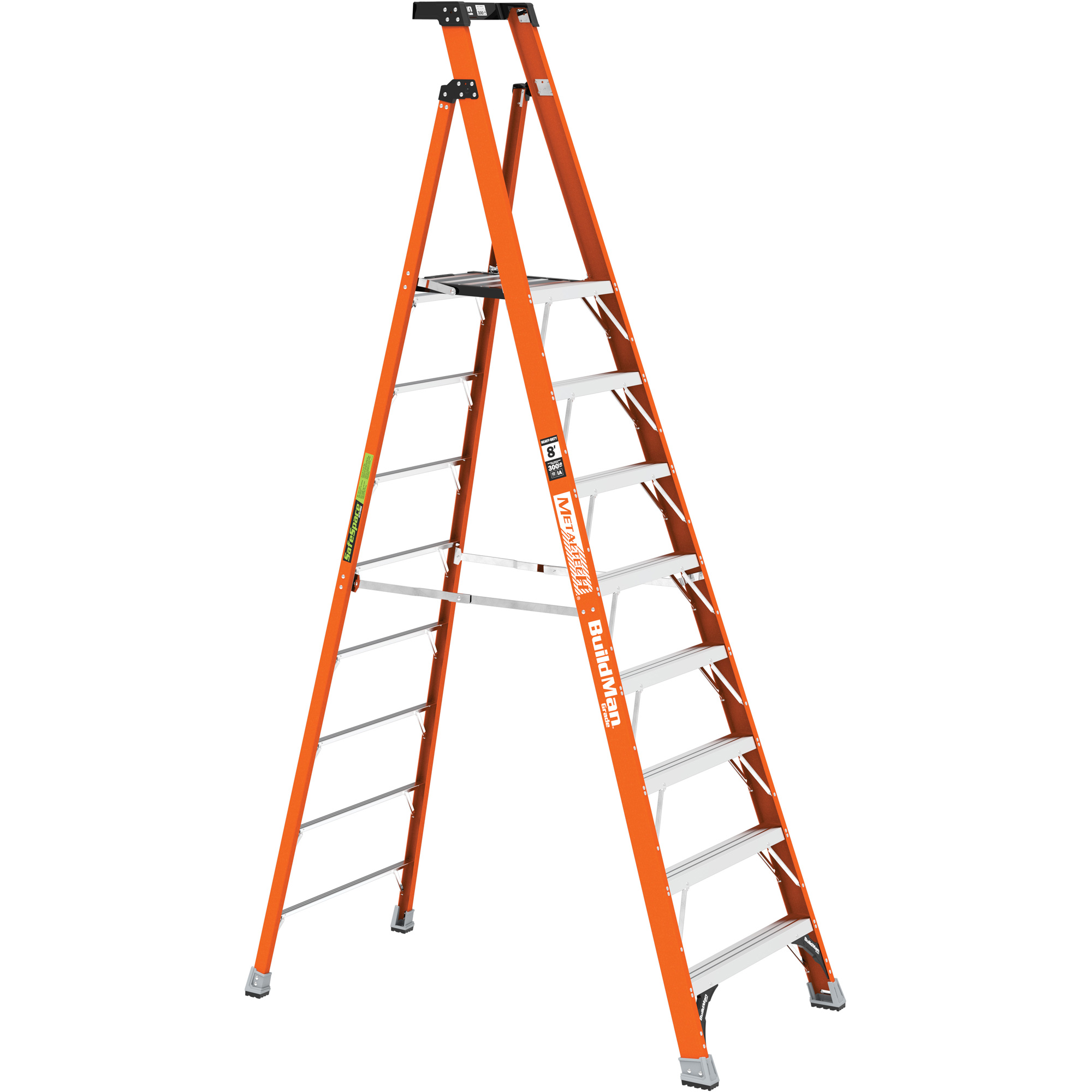 Escabeau avec plateforme Safespace, 8', Cap. De 300 lb
