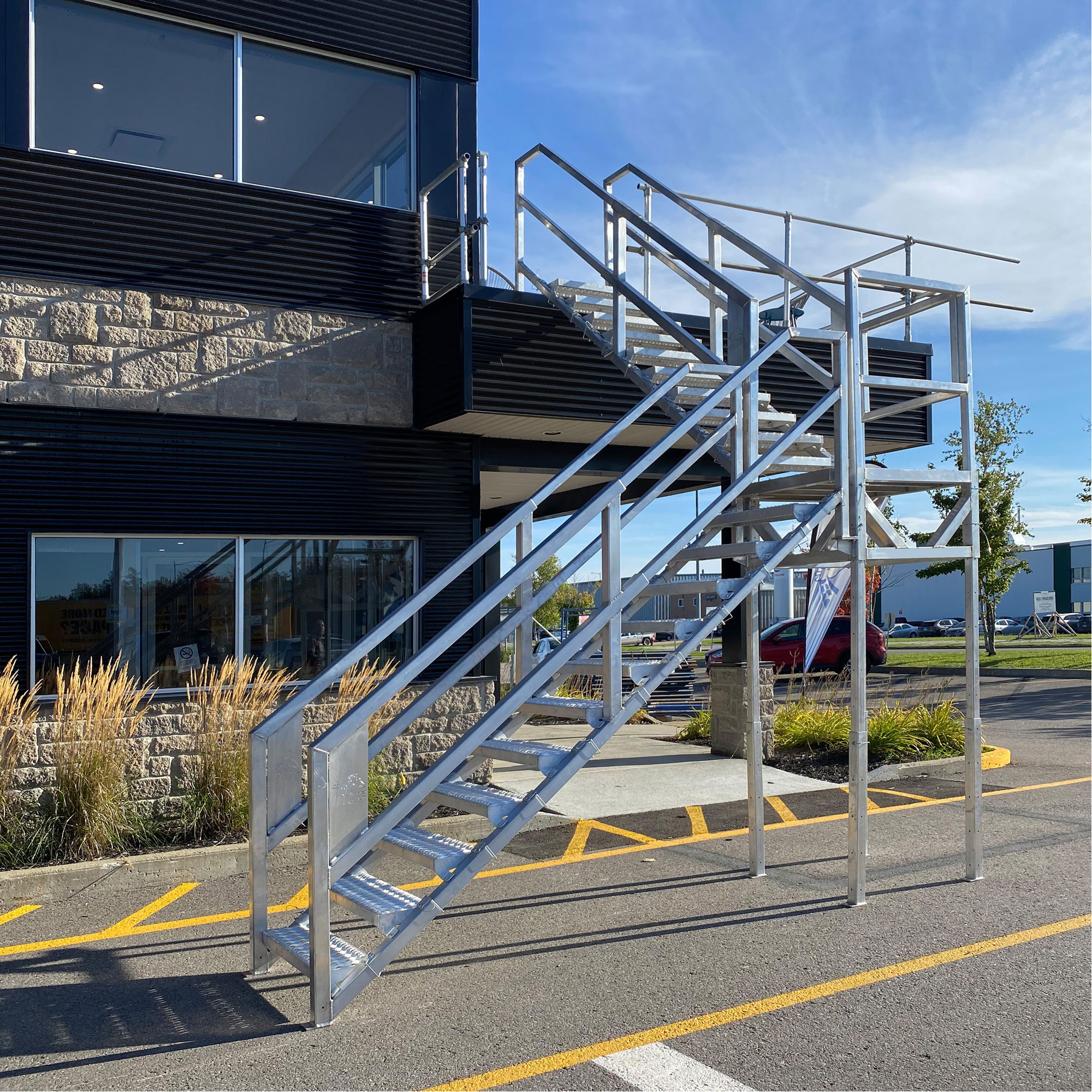 Escalier Smartstairs télescopique à 3-5 marches en aluminium – Image 5