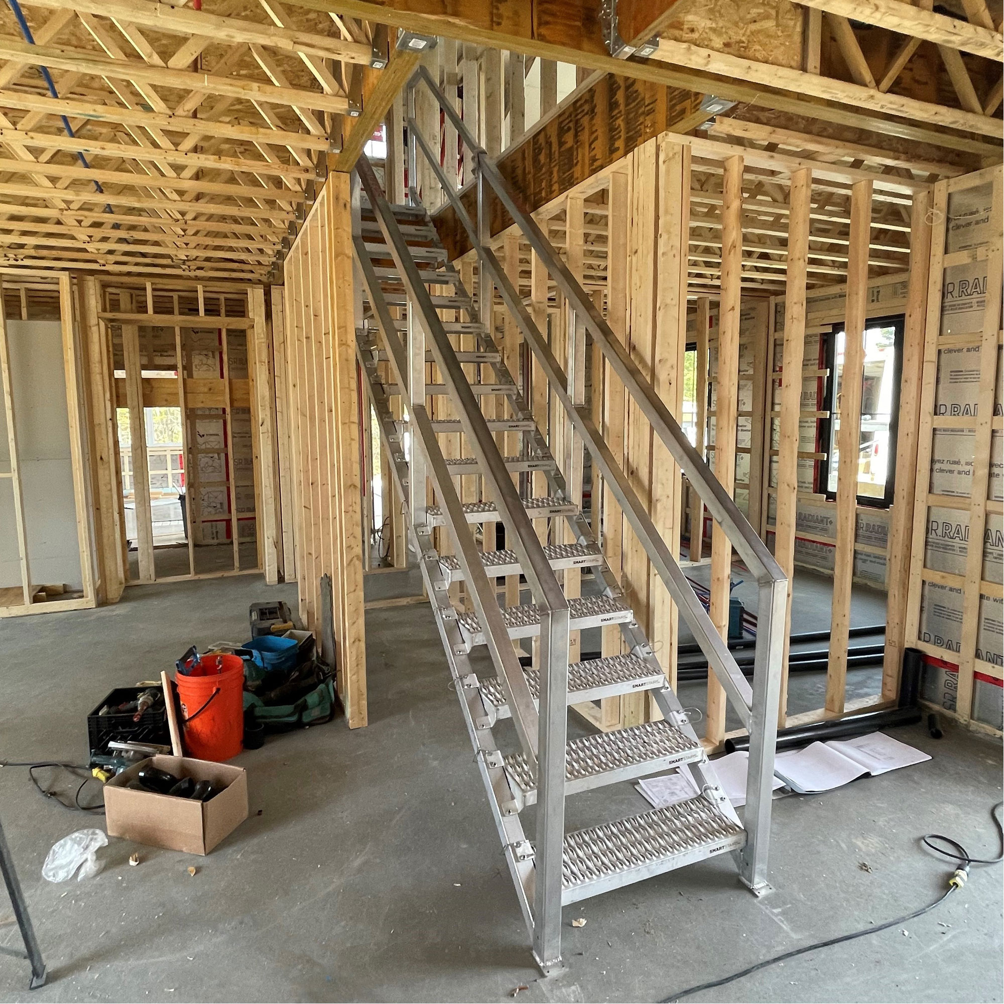 Escalier Smartstairs télescopique à 3-5 marches en aluminium – Image 6