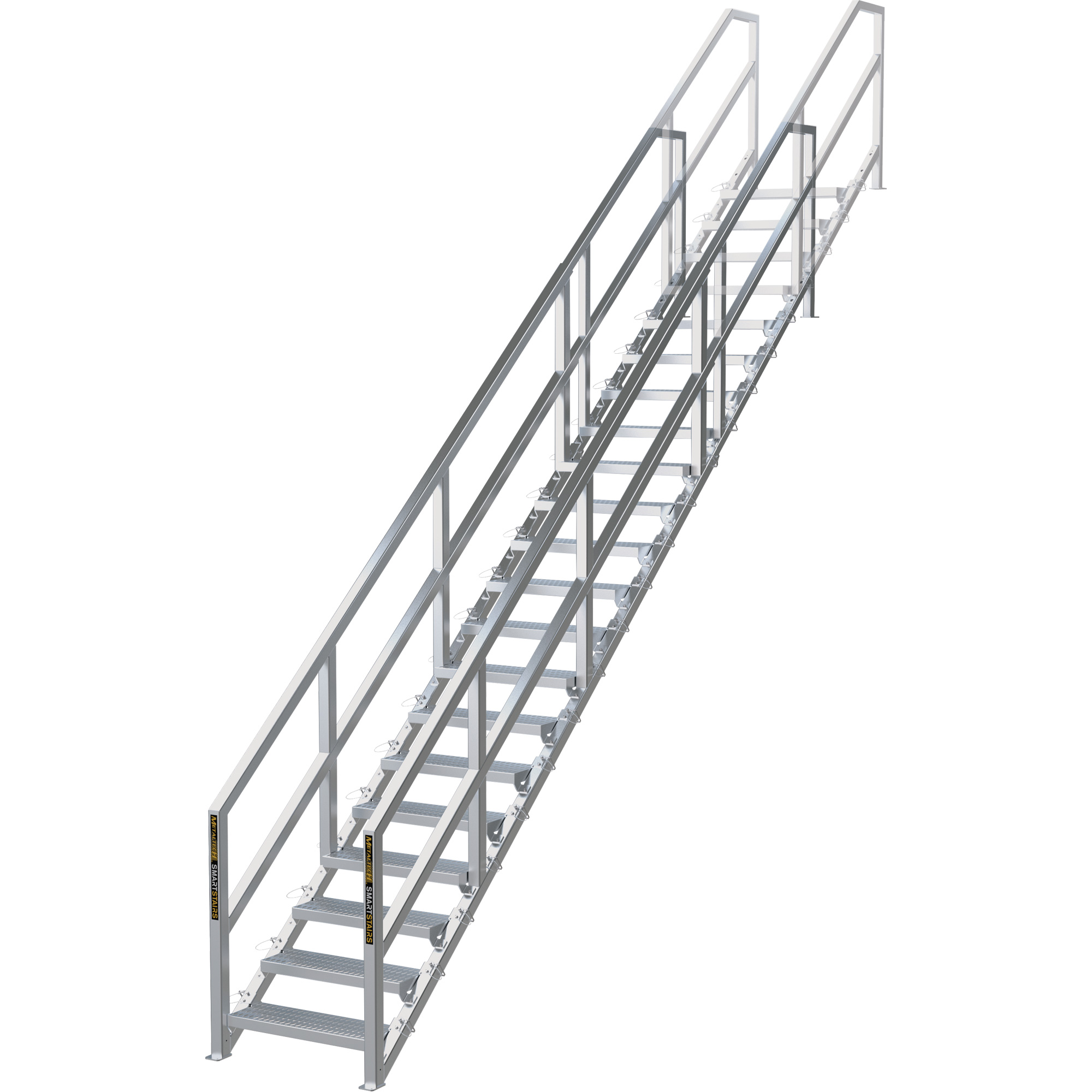 Système d'escalier modulaire pour la construction de 17-21 marches SmartStairsMC, 157-1/2" ha – Image 3
