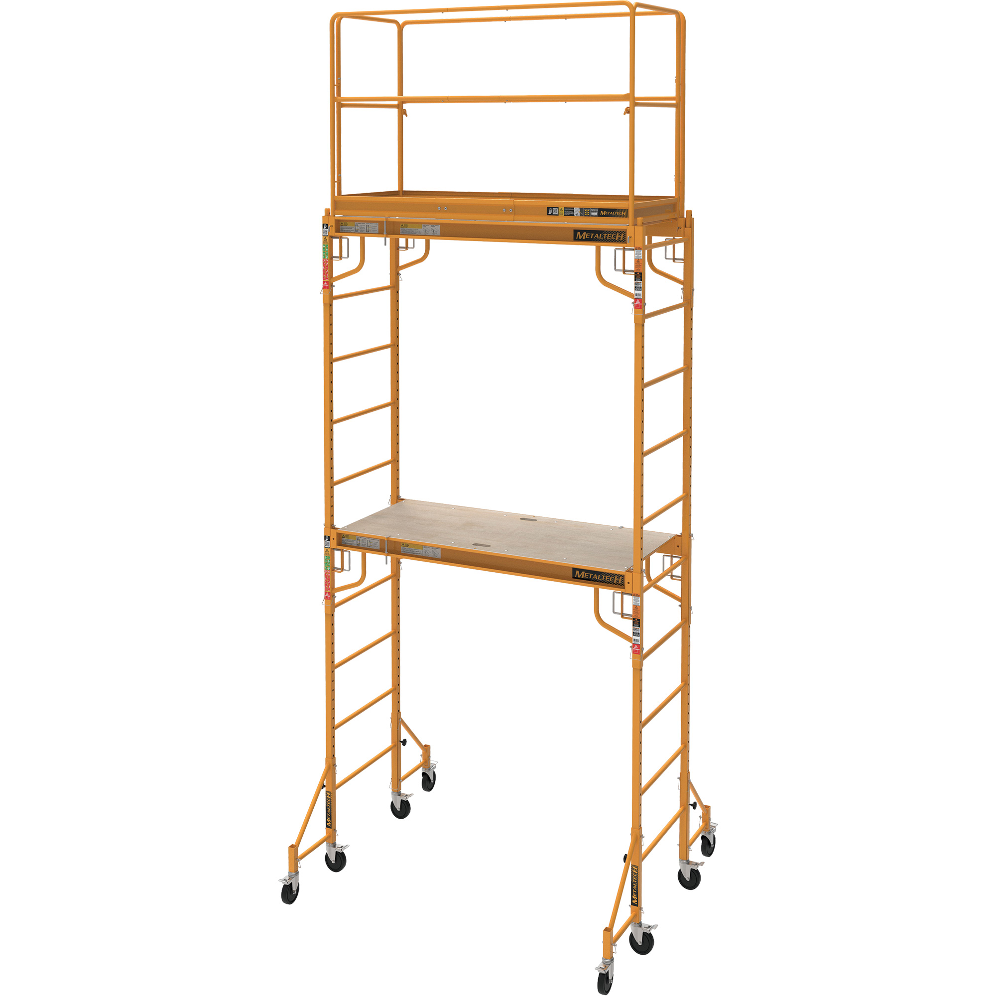 Trousse complète de tour d'échafaudage pour cloison sèche de 12', 58-1/2" p x 183" h