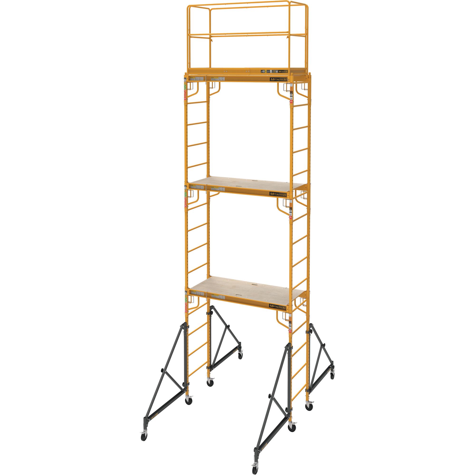 Trousse complète de tour d'échafaudage pour cloison sèche de 18', 122" p x 236" h