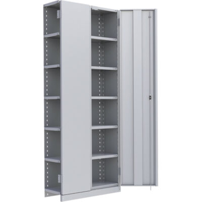 Élément de rayonnage Interlok, Acier, Sans boulons, Capacité 800 lb, 36" la x 76" h x 12" p