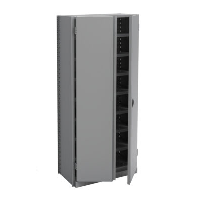 Élément de rayonnage Interlok, Acier, Sans boulons, Capacité 800 lb, 36" la x 76" h x 12" p