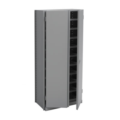 Élément de rayonnage Interlok, Acier, Sans boulons, Capacité 800 lb, 36" la x 76" h x 12" p