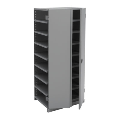 Élément de rayonnage Interlok, Acier, Sans boulons, Capacité 800 lb, 36" la x 76" h x 18" p