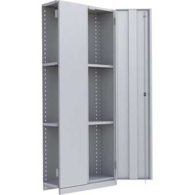 Élément de rayonnage Interlok, Acier, Sans boulons, Capacité 800 lb, 36" la x 76" h x 24" p