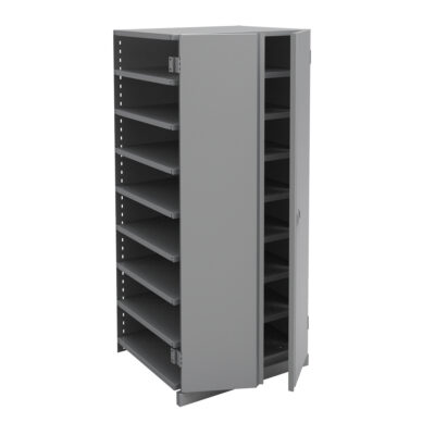Élément de rayonnage Interlok, Acier, Sans boulons, Capacité 800 lb, 36" la x 76" h x 24" p