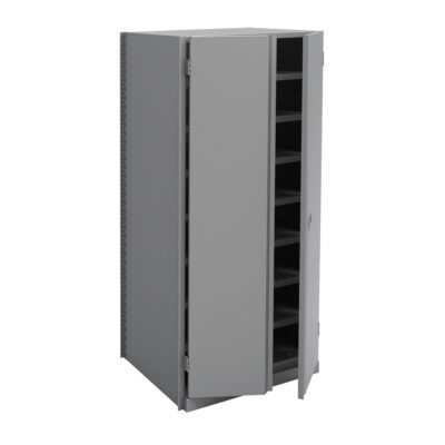Élément de rayonnage Interlok, Acier, Sans boulons, Capacité 800 lb, 36" la x 76" h x 24" p