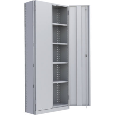 Élément de rayonnage Interlok, Acier, Sans boulons, Capacité 800 lb, 36" la x 88" h x 24" p