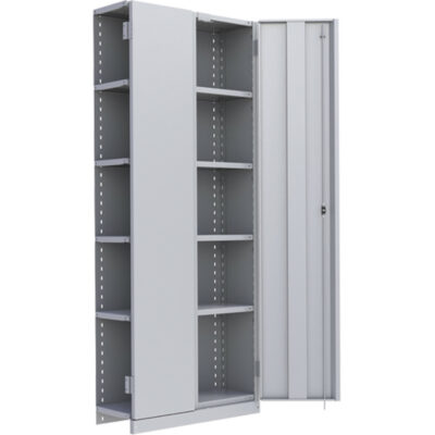 Élément de rayonnage Interlok, Acier, Sans boulons, Capacité 800 lb, 36" la x 88" h x 24" p