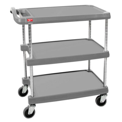 Chariot utilitaire myCartMC, 3 tiers, 16" x 35-1/2" x 27", Capacité 400 lb