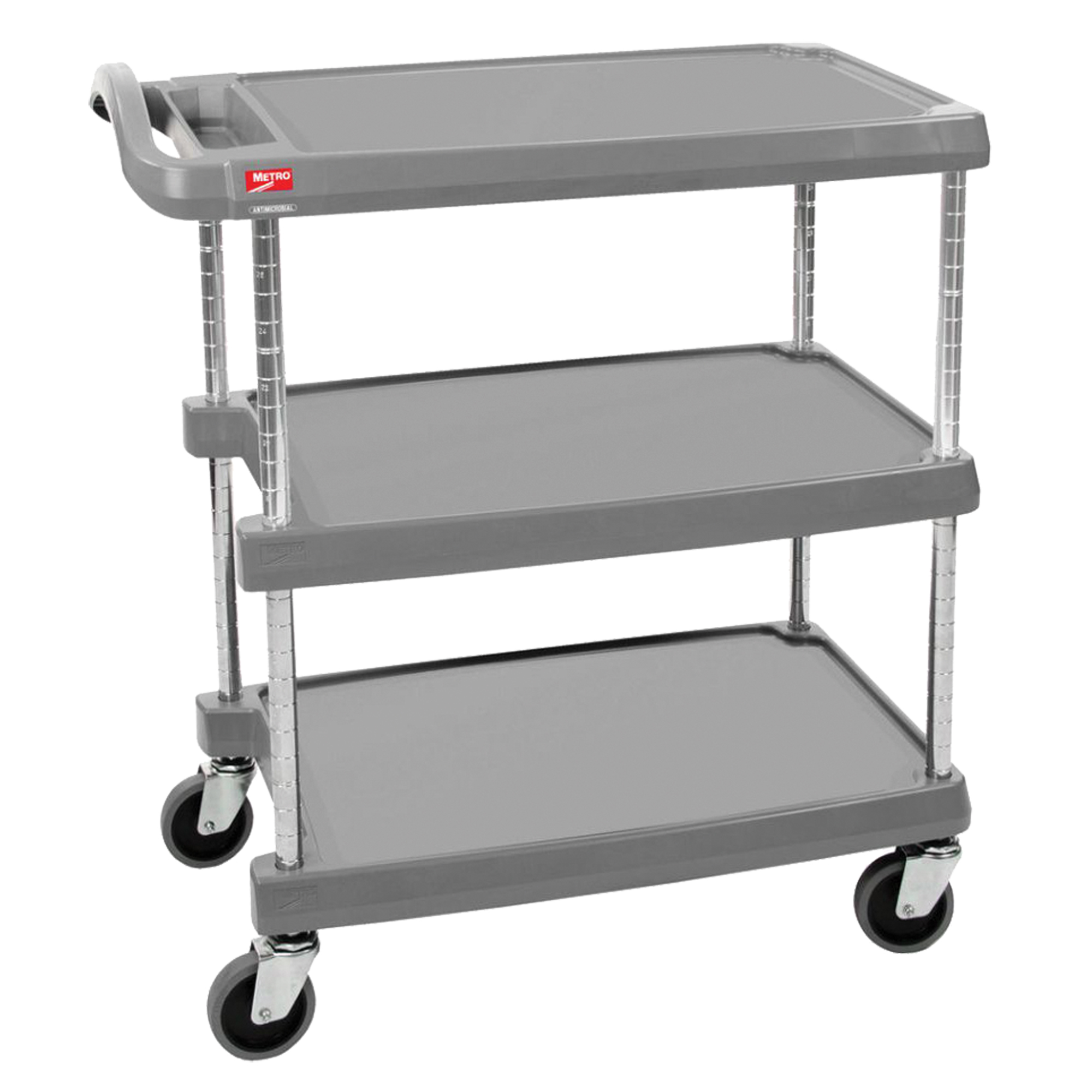 Chariot utilitaire myCartMC, 3 tiers, 16" x 35-1/2" x 27", Capacité 400 lb