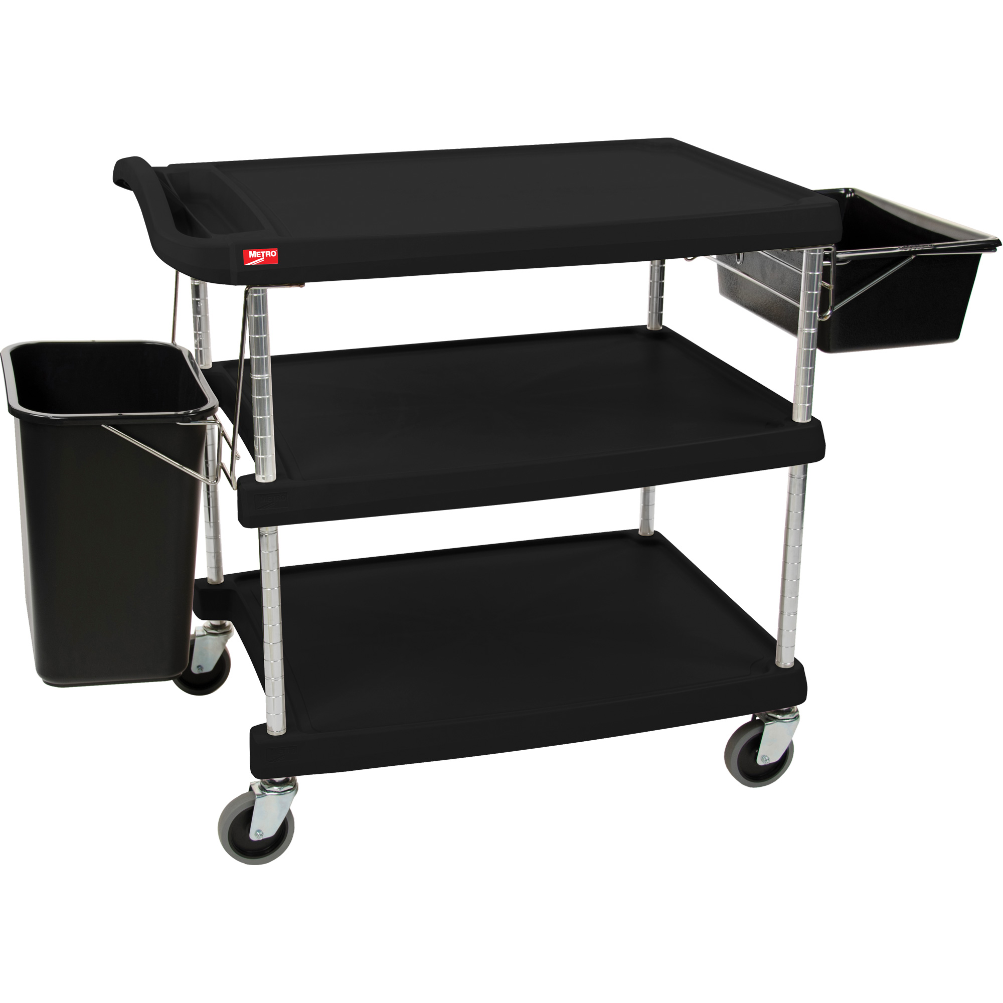 Chariot utilitaire myCartMC, 3 tiers, 20" x 35-1/2" x 30", Capacité 400 lb
