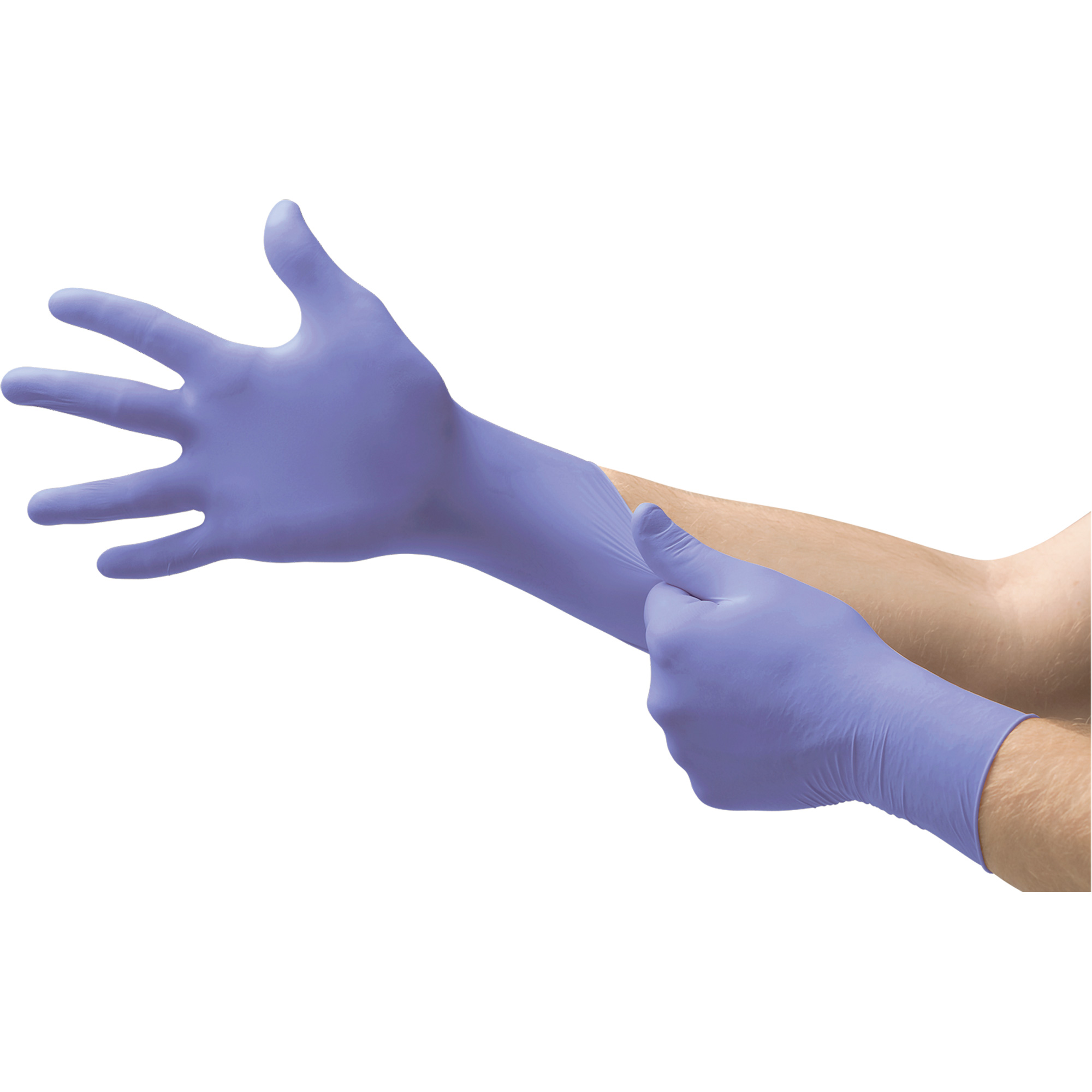 Gants d'examen SE SU-690 SuprenoMD, Moyen, Nitrile, 7,1 mils, Sans poudre, Mauve, Classe 2
