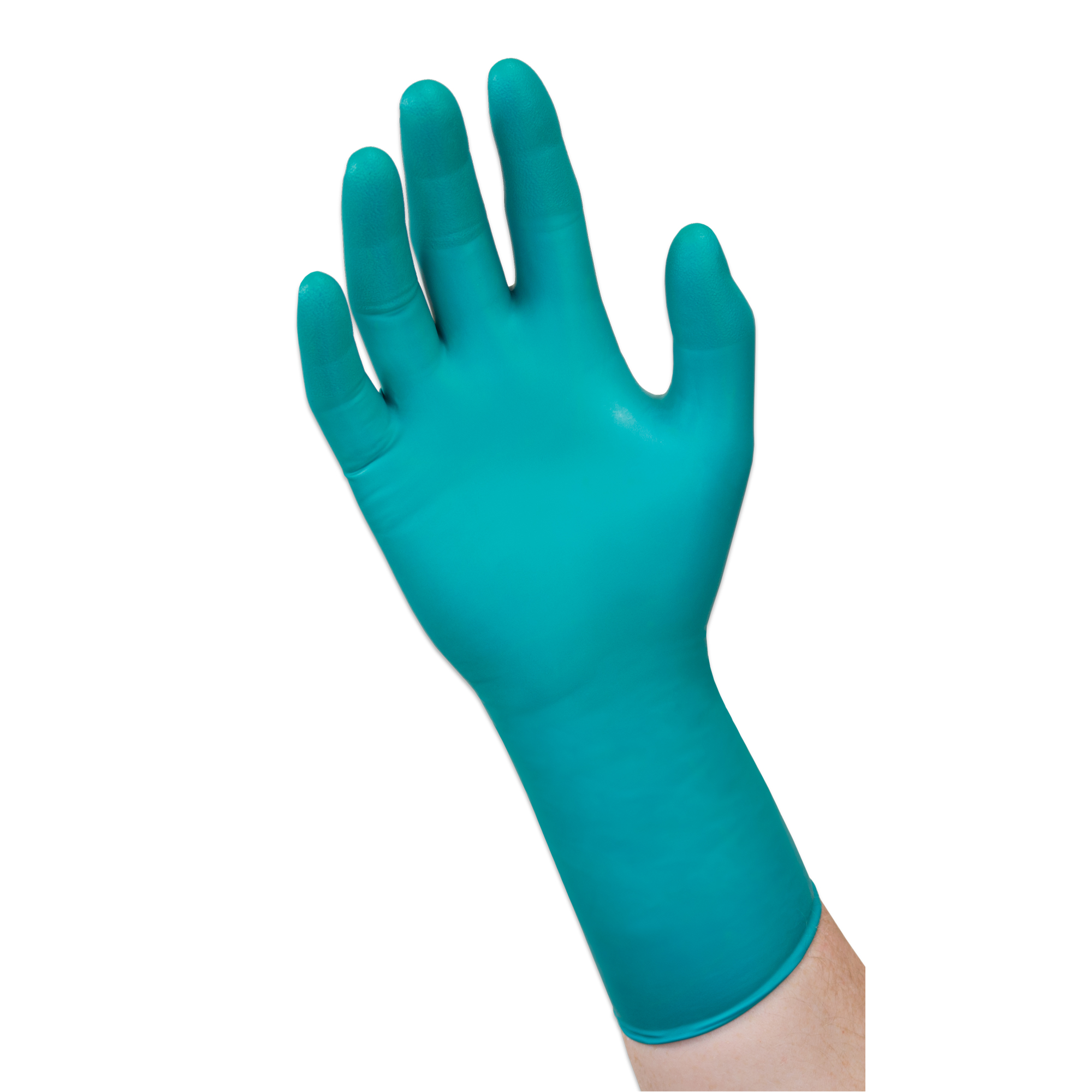 Gants jetables résistants aux produits chimiques 93-260, Grand, Néoprène/Nitrile, 7,8 mils, Sans poudre, Vert