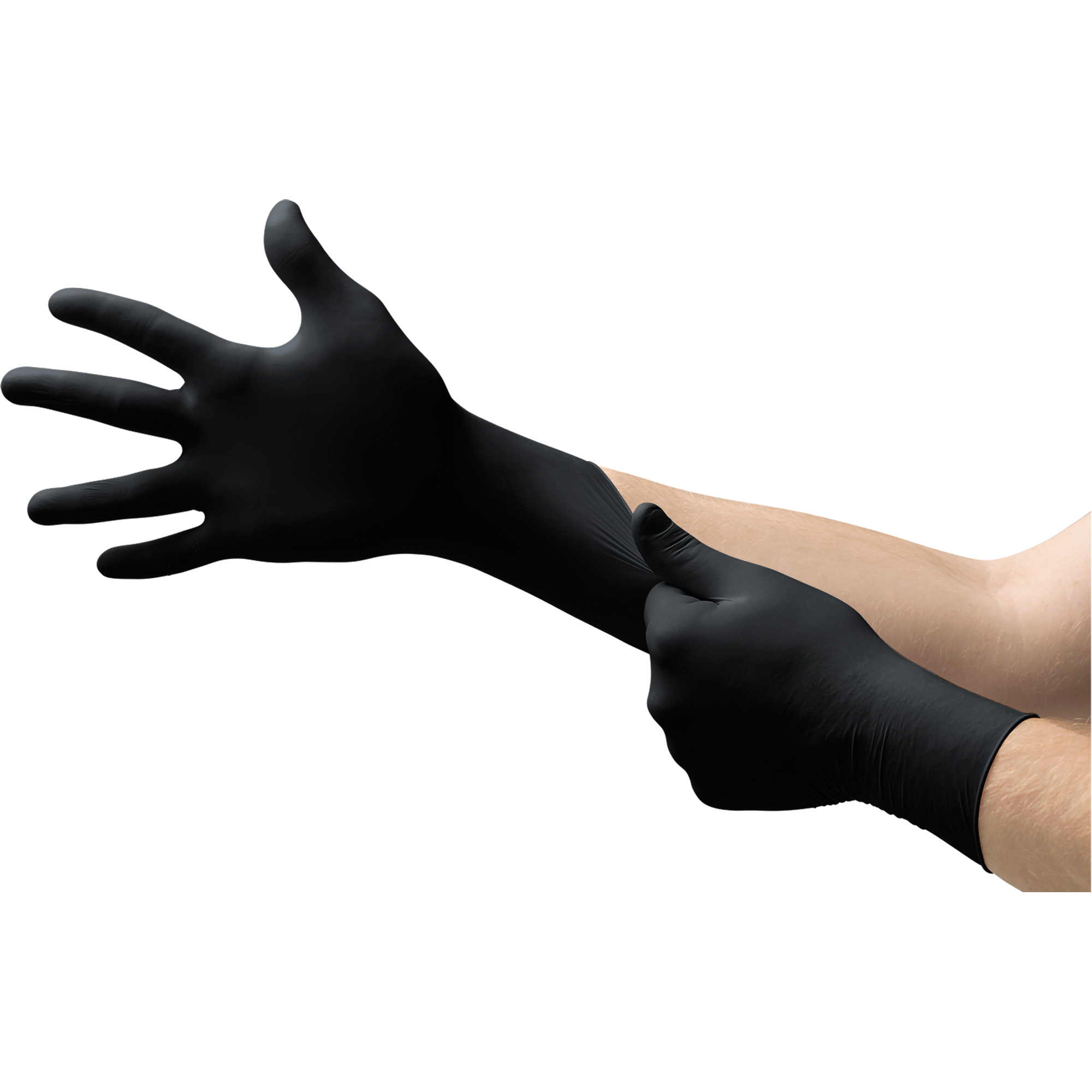 Gants OnyxMD, 2T-Grand, Nitrile, 3,5 mils, Sans poudre, Noir