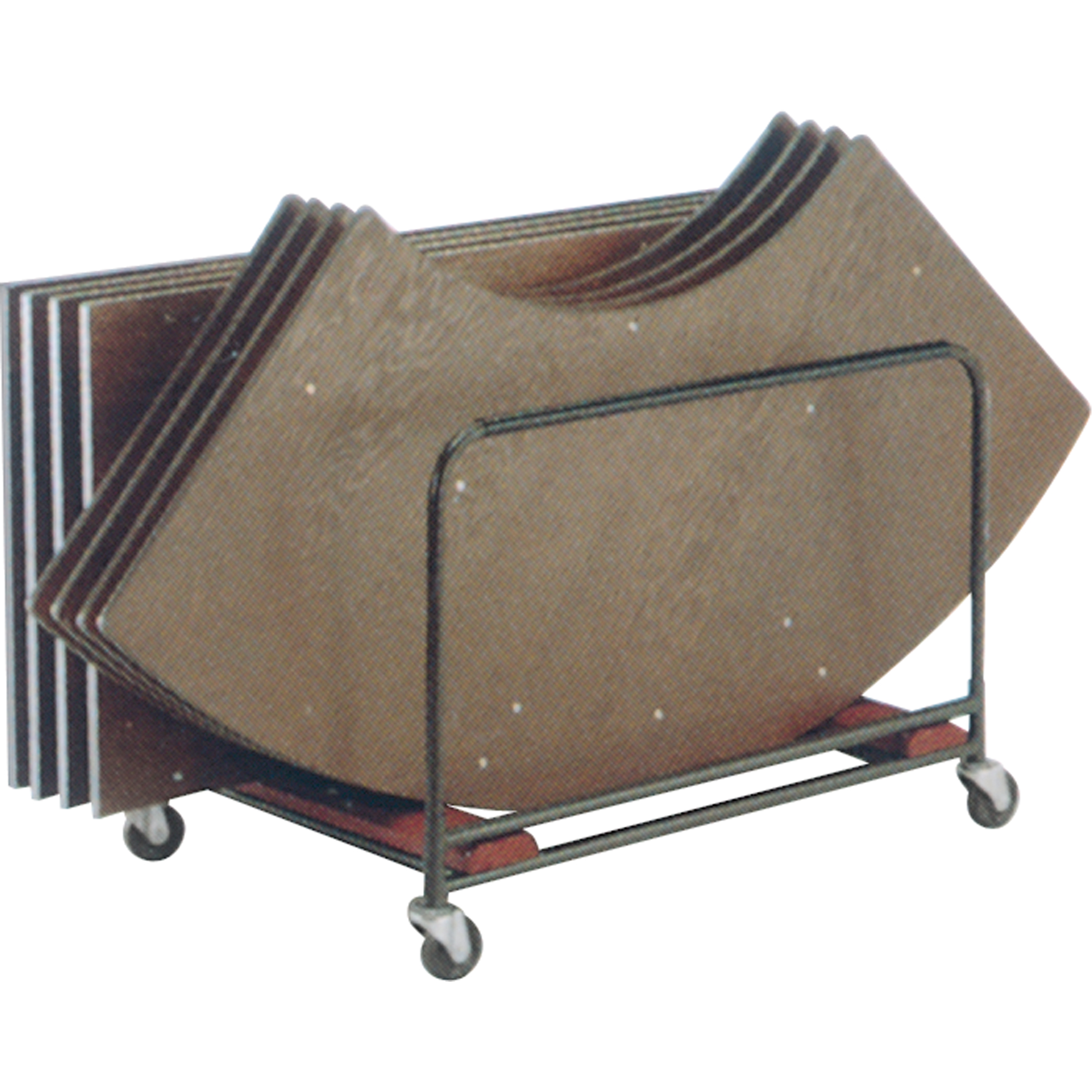Chariots de table empilables, 49" la x 31,25" p x 32,25" h