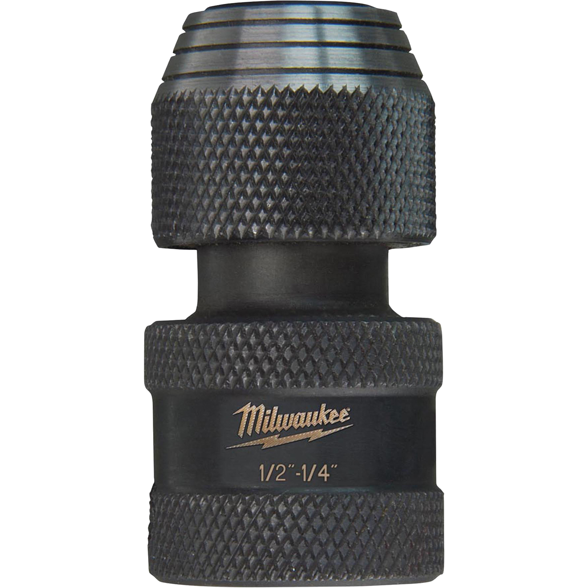 Adaptateur de douille carrée à hexagonale pour tournevis à percussion ShockwaveMC, Chocs, Prise 1/4", Douille 1/2", 1,875" lo