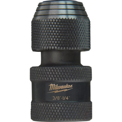 Adaptateur de douille carrée à hexagonale pour tournevis à percussion ShockwaveMC, Chocs, Prise 1/4", Douille 3/8", 1,875" lo