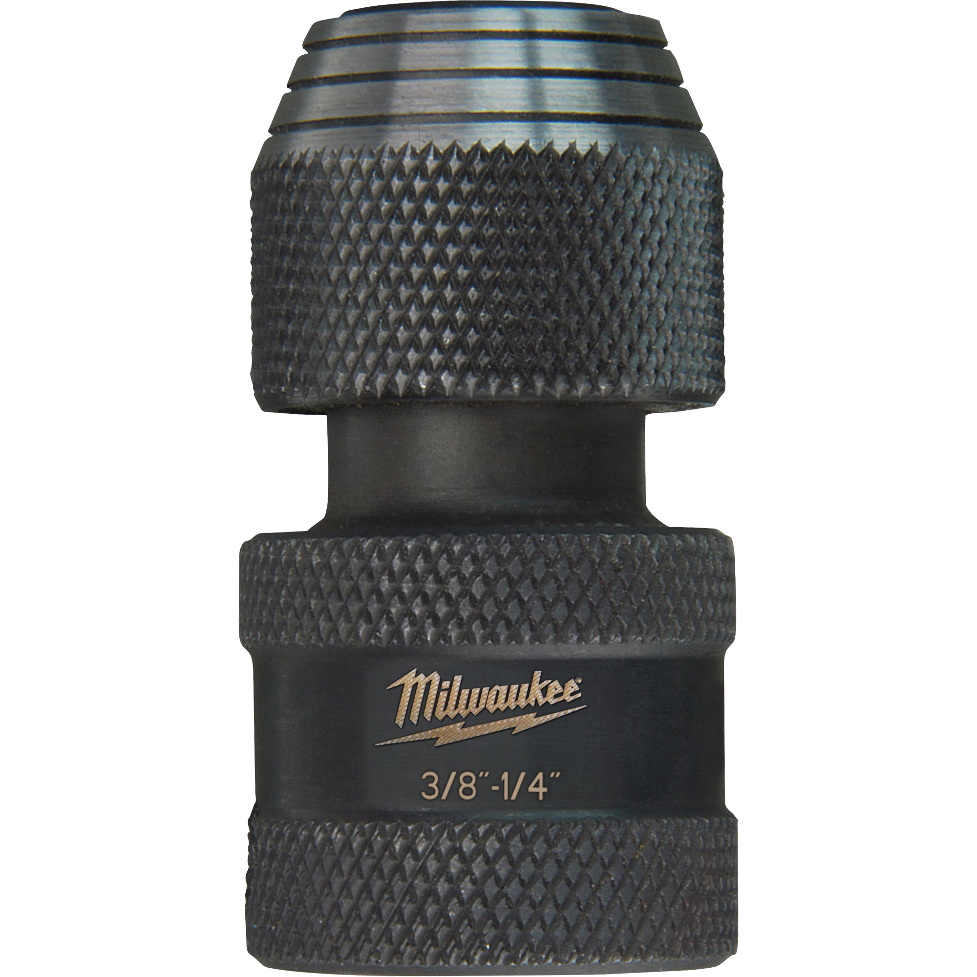 Adaptateur de douille carrée à hexagonale pour tournevis à percussion ShockwaveMC, Chocs, Prise 1/4", Douille 3/8", 1,875" lo