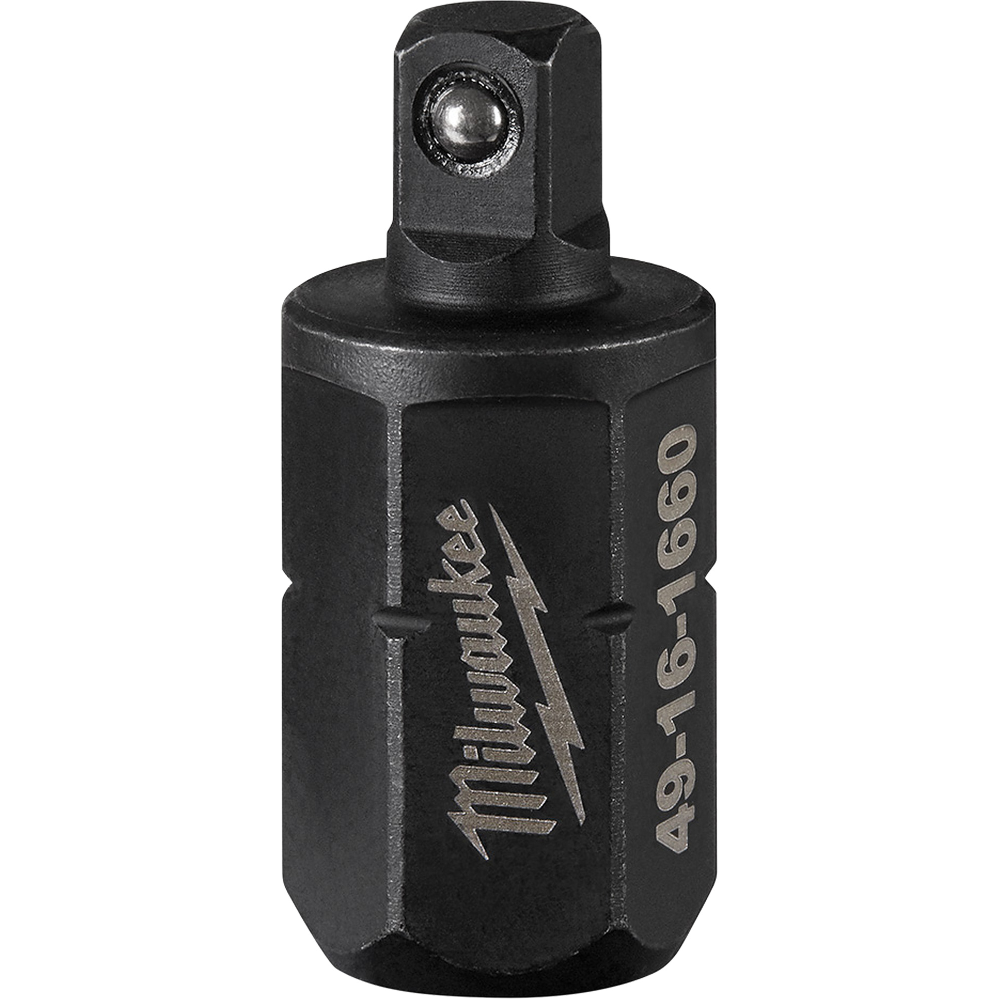 Adaptateur d'enclume pour rochet polygonal InsiderMC, Douille 1/4", 0,55" lo, Sphérique