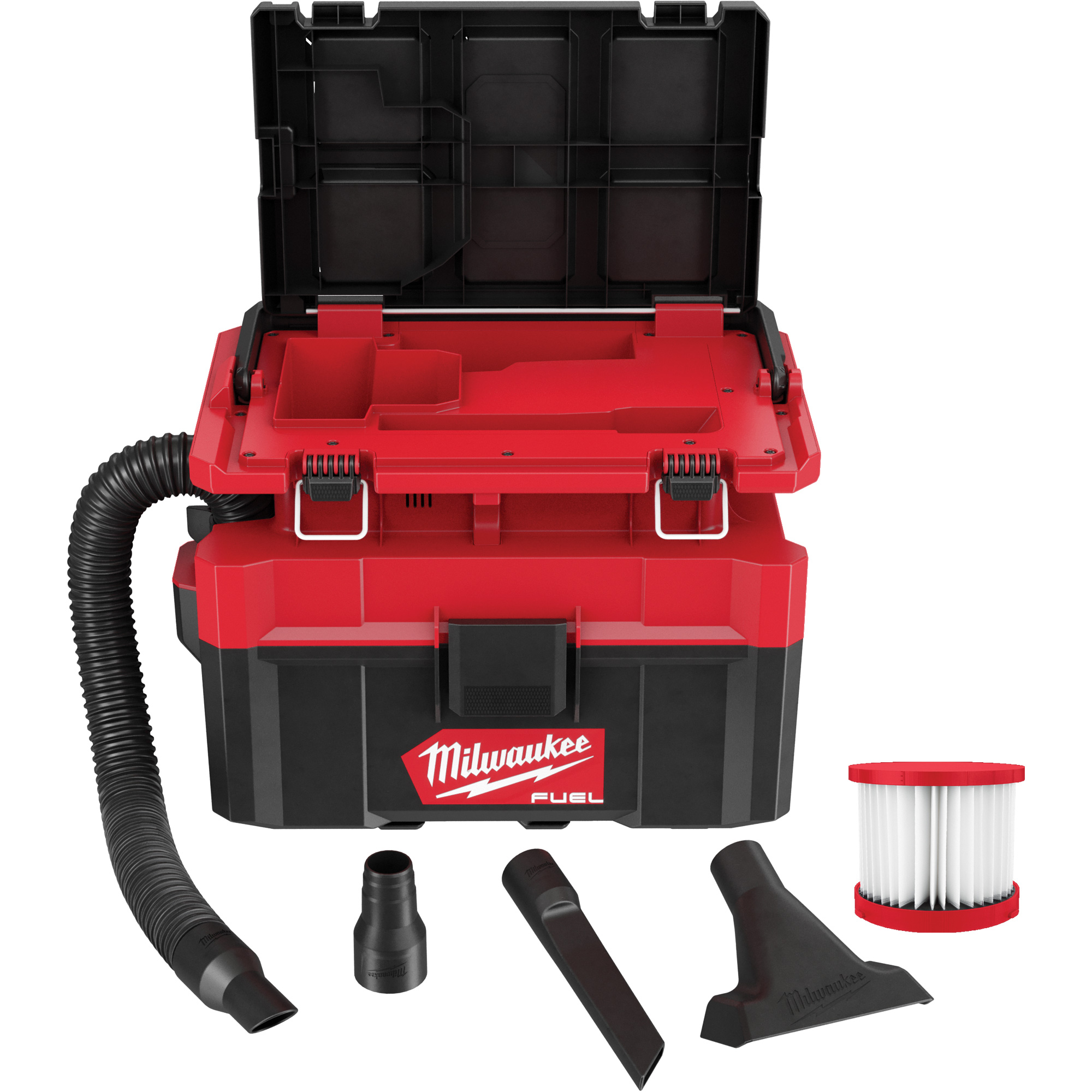 Aspirateur humide/sec sans fil M18 FuelMC PackoutMC (outil seulement), 18 V, Capacité 2,5 gal.