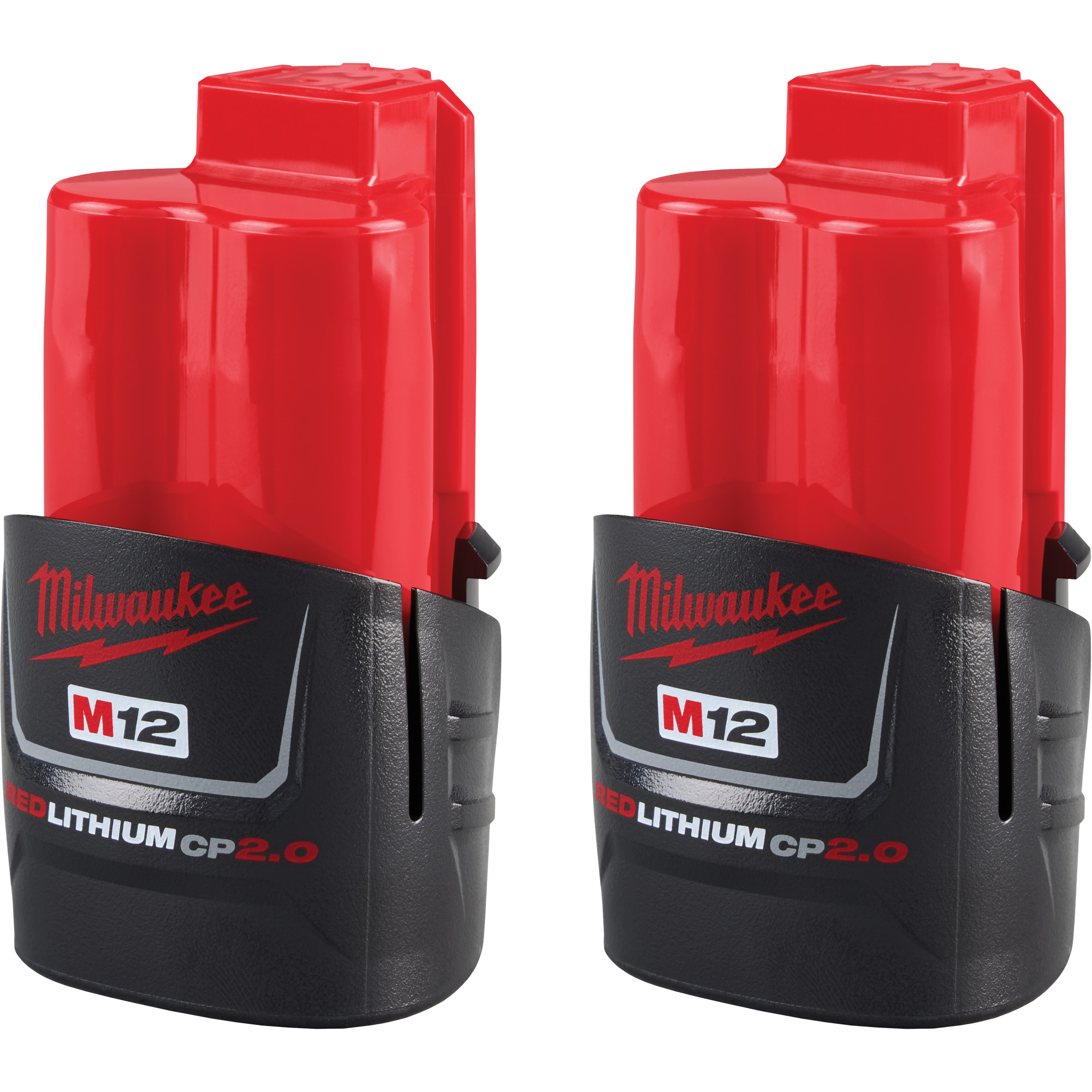 Batteries compactes M12MC REDLITHIUMMC CP2.0, Lithium-ion, 12 V, 2 Ah