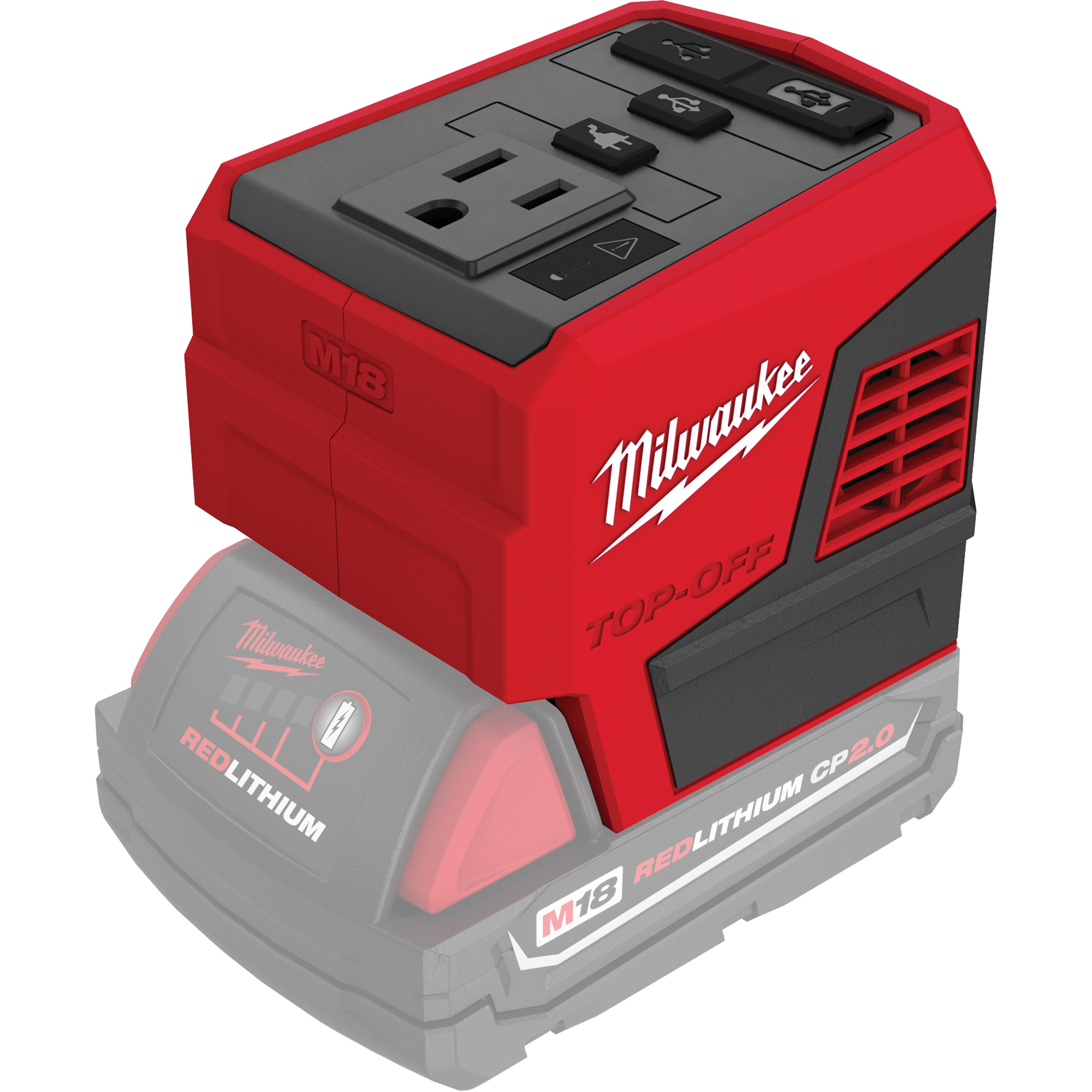 Bloc d'alimentation M18MC Top-OffMC, 175 W