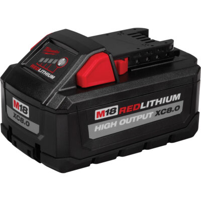 Bloc-pile M18MC RedlithiumMC High OutputMC XC8.0, Lithium-ion, 18 V, 8,0 Ah