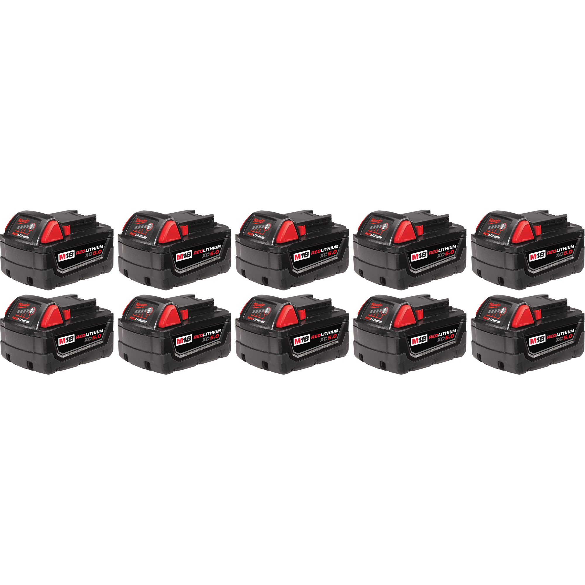 Bloc-piles M18MC RedlithiumMC, Lithium-ion, 18 V, 5 Ah