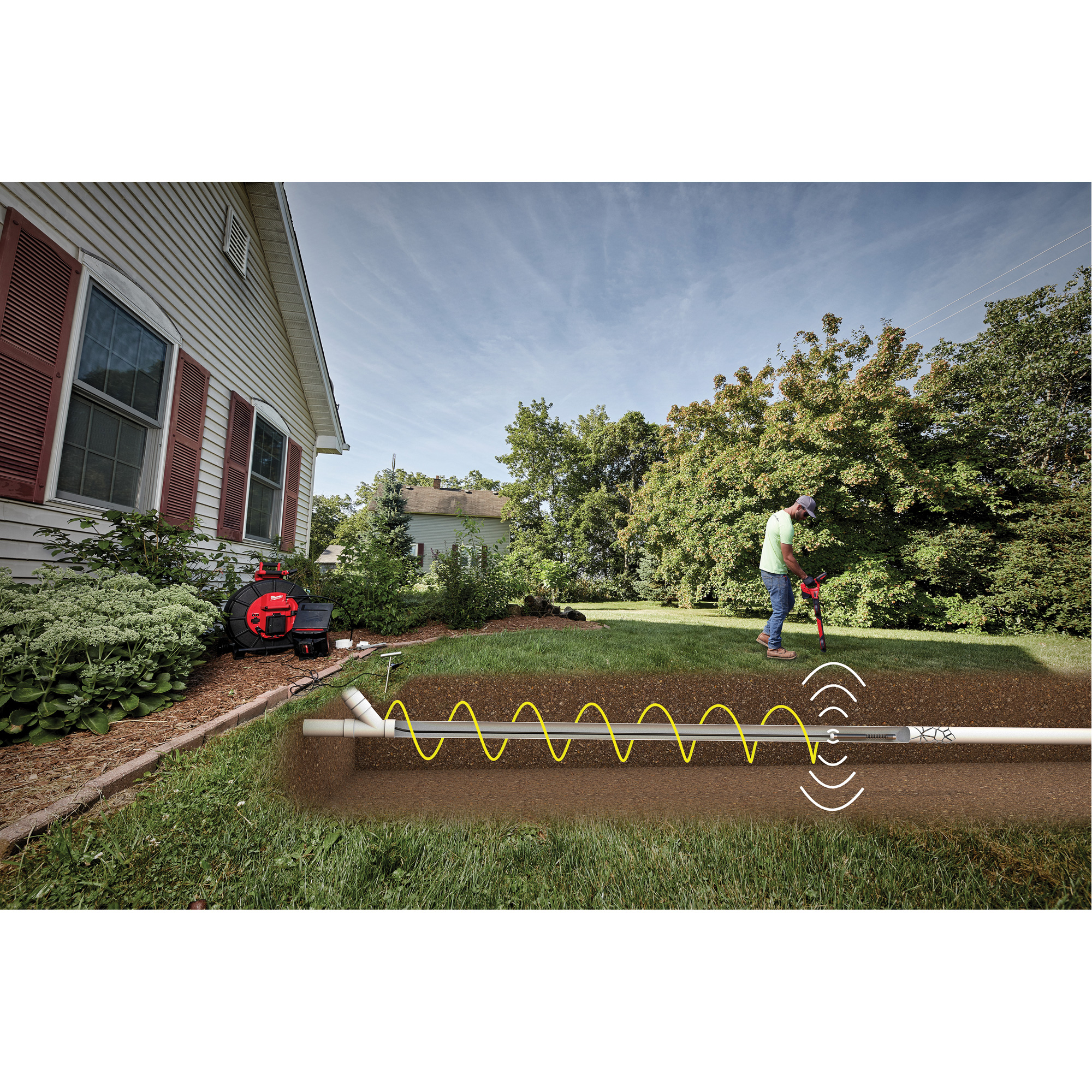 Bobine d’inspection de pipeline, Tête de caméra 10 mm (0,39") – Image 4