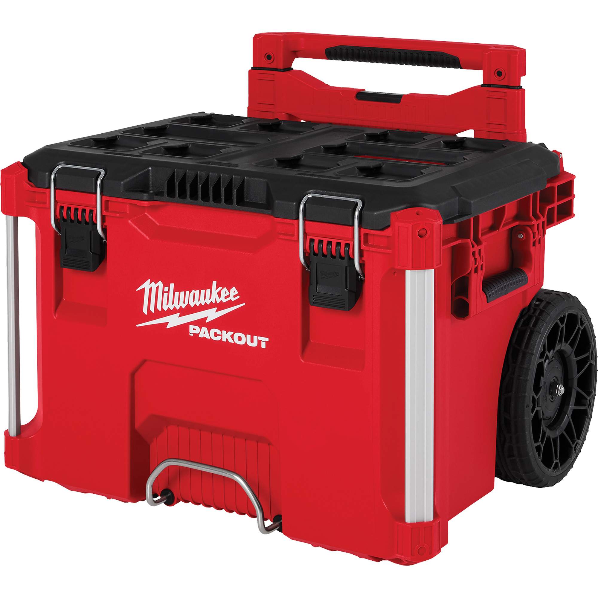 Boîte à outils sur roues PACKOUTMC, 18" x 22" x 19-1/2", Noir/Rouge