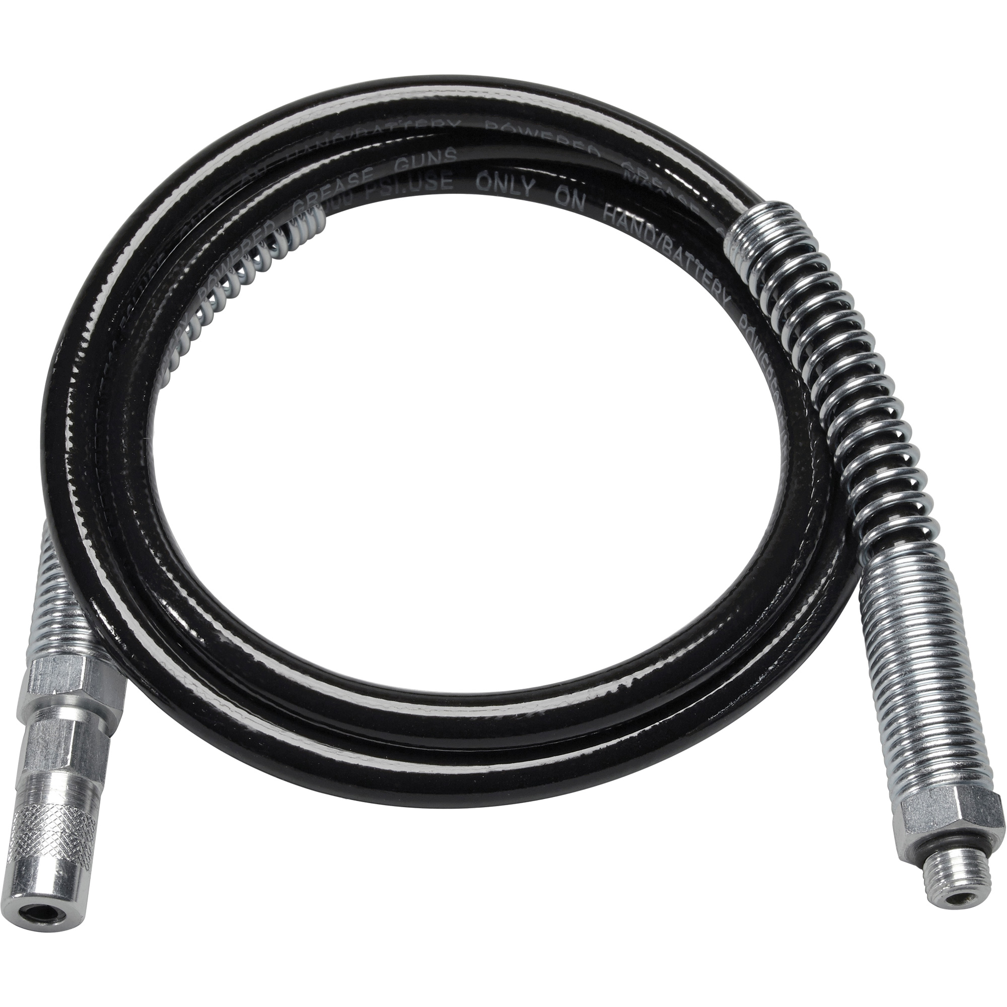 Boyau de rechange 48" avec coupleur haute pression pour pistolet graisseur