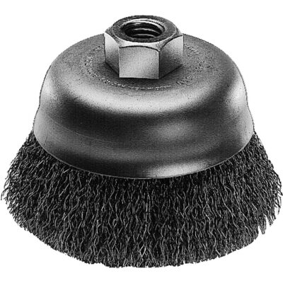 Brosse-boisseau à fils crêpés