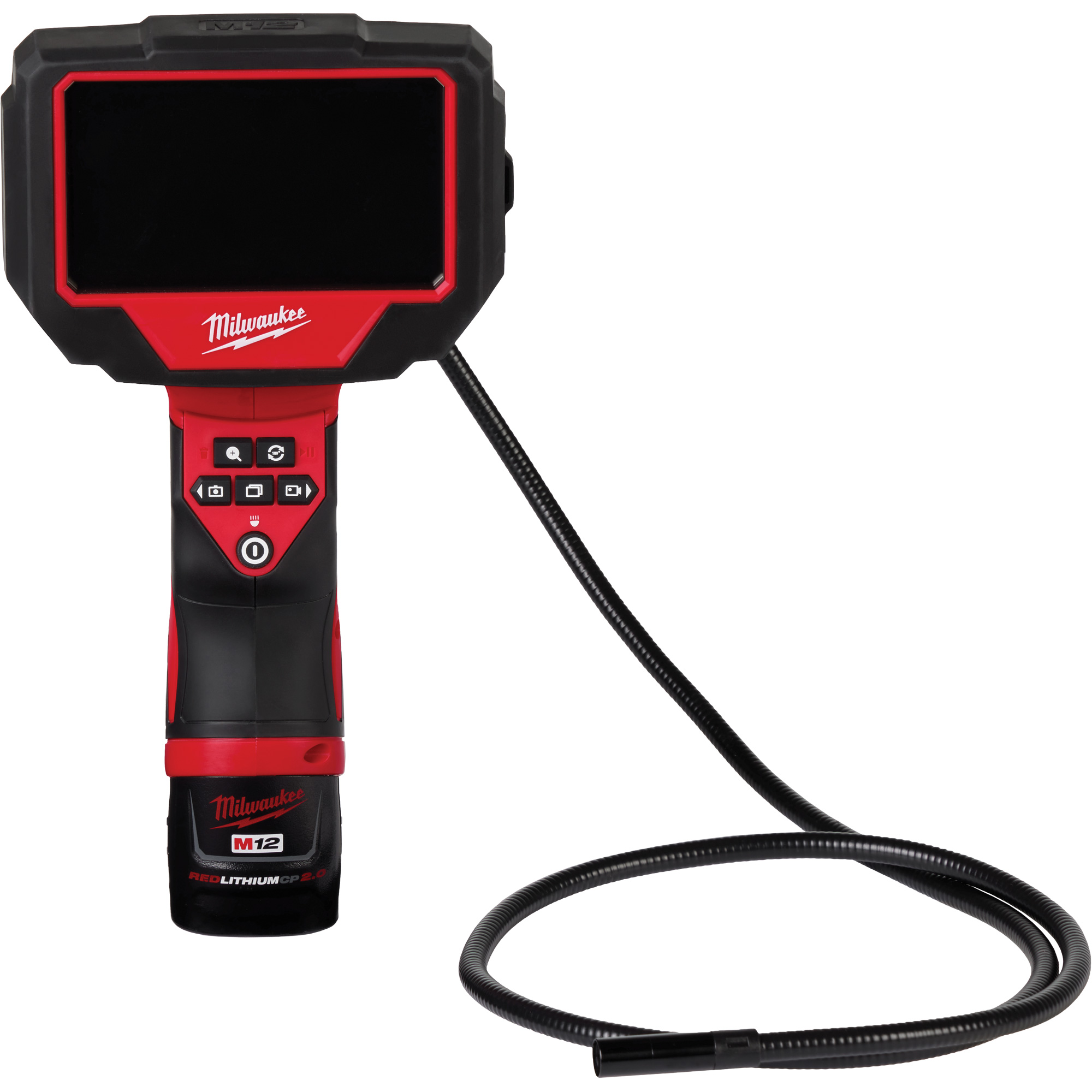 Caméra d’inspection 360° M12MC M-SpectorMC, 4,3" Affichage, 10 mm (0,39") Tête de caméra