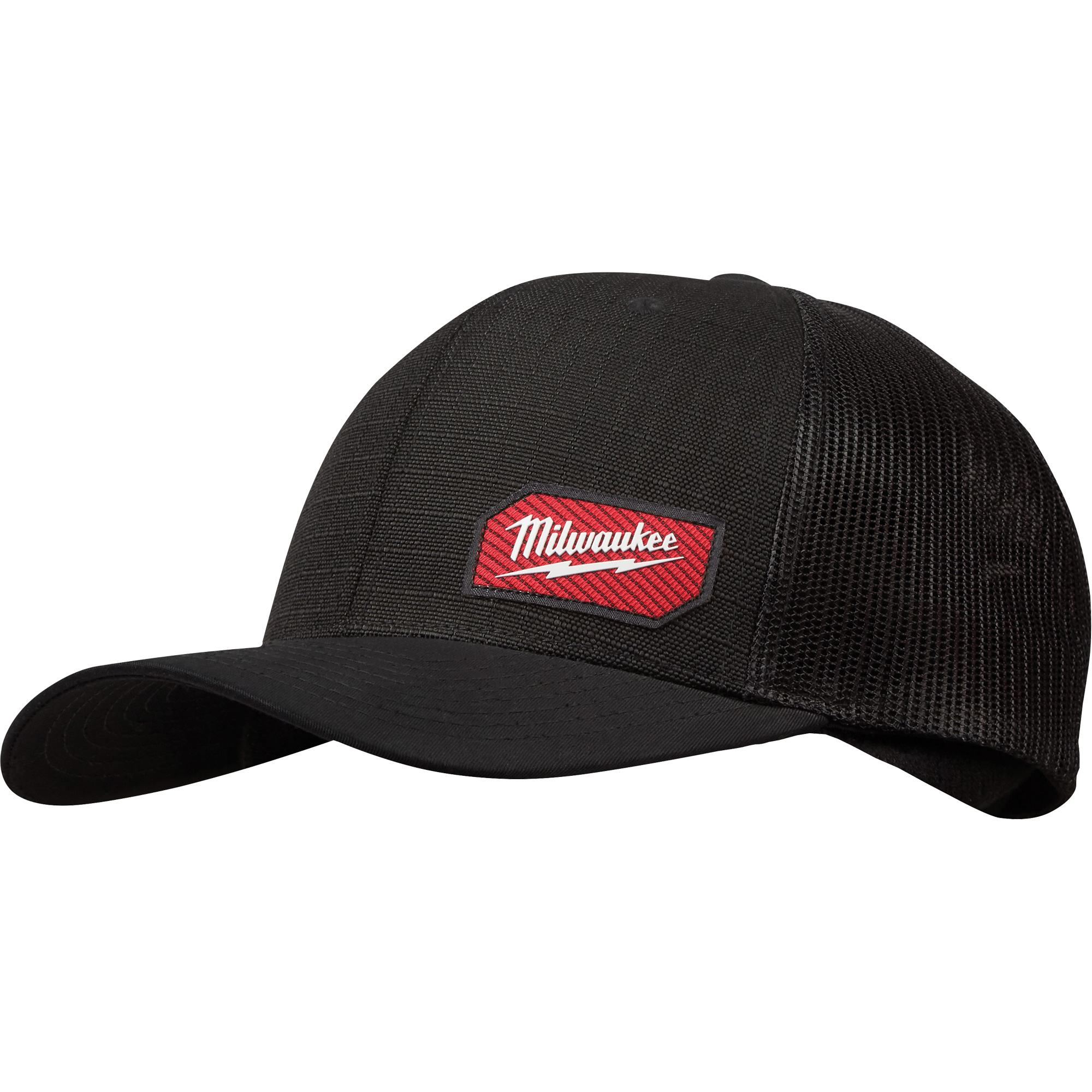 Casquette à patte pressionnée GridIronMC, Noir, Coton/Nylon/Polyester