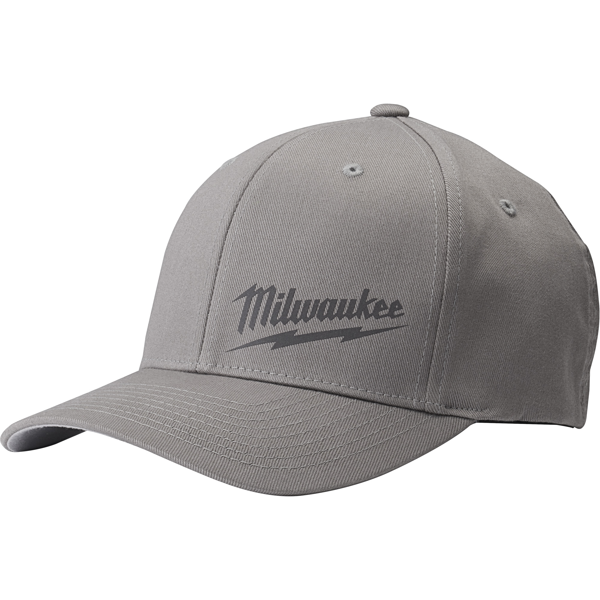 Casquette ajustée FlexfitMD - grand/t-grand, Gris, Poly-coton