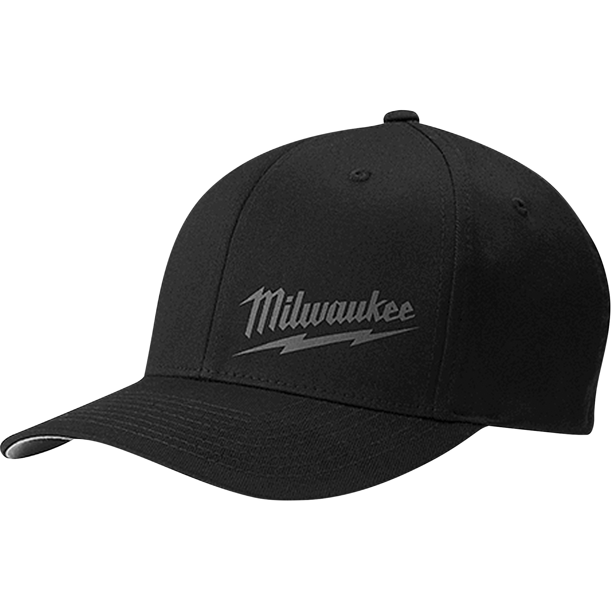 Casquette ajustée FlexfitMD - grand/t-grand, Noir, Poly-coton
