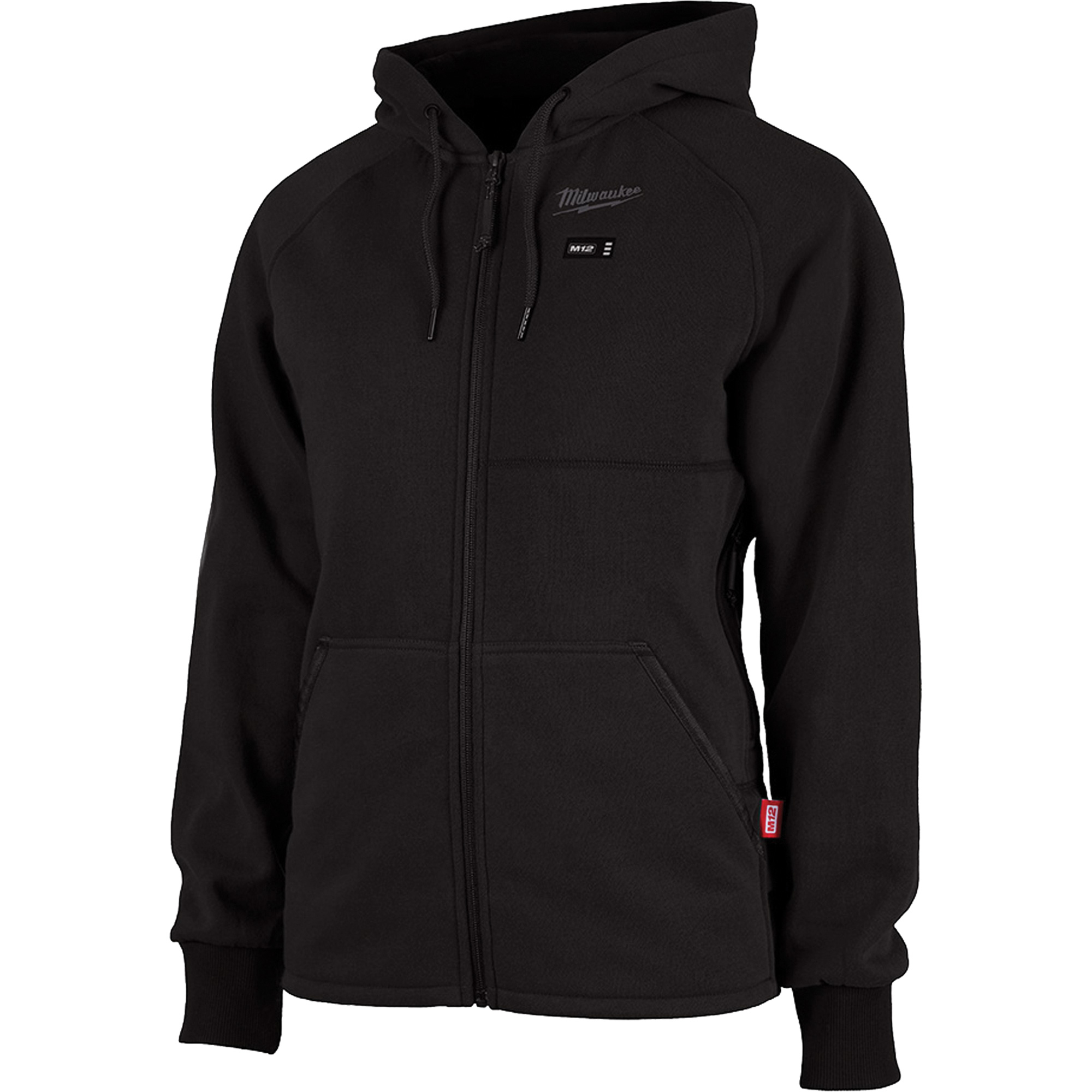 Chandail à capuchon chauffant M12MC complet, Femmes, Moyen, Noir, Polyester