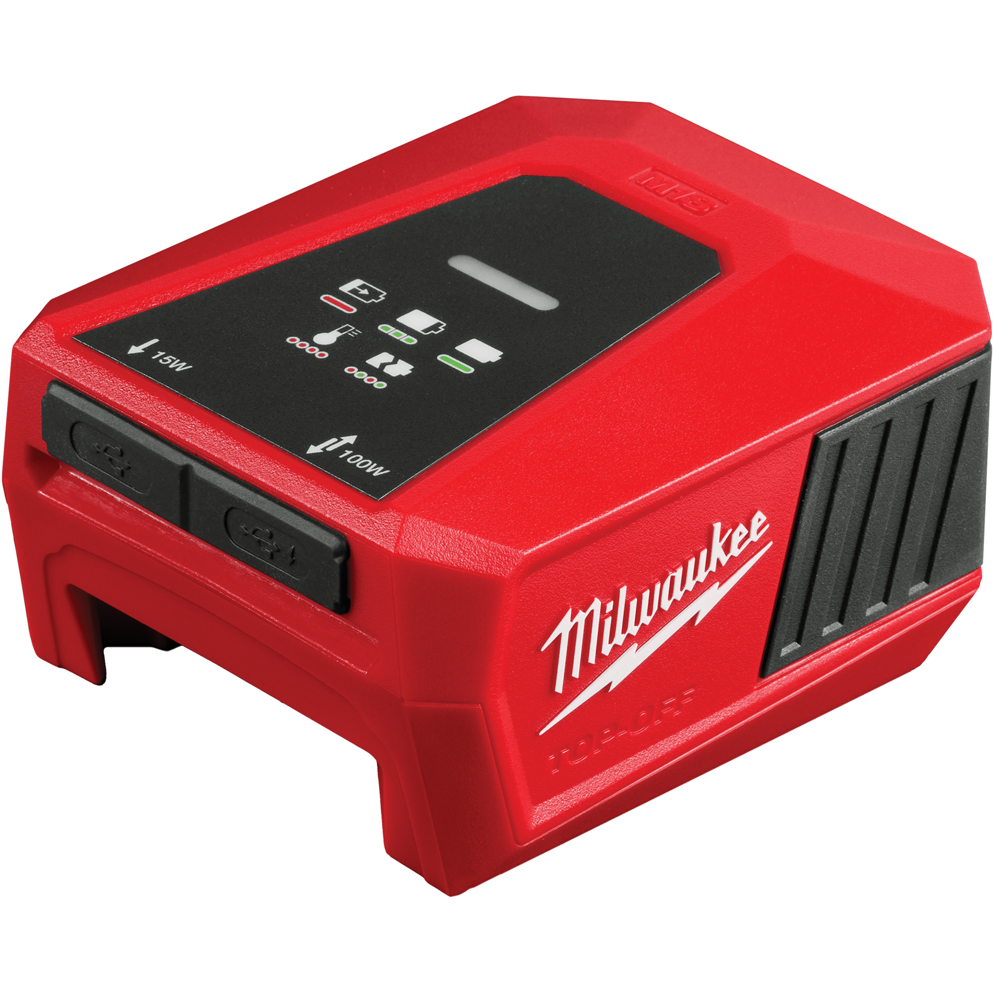 Chargeur et source d'alimentation M18MC TOP-OFFMC, 18 V, Lithium-ion