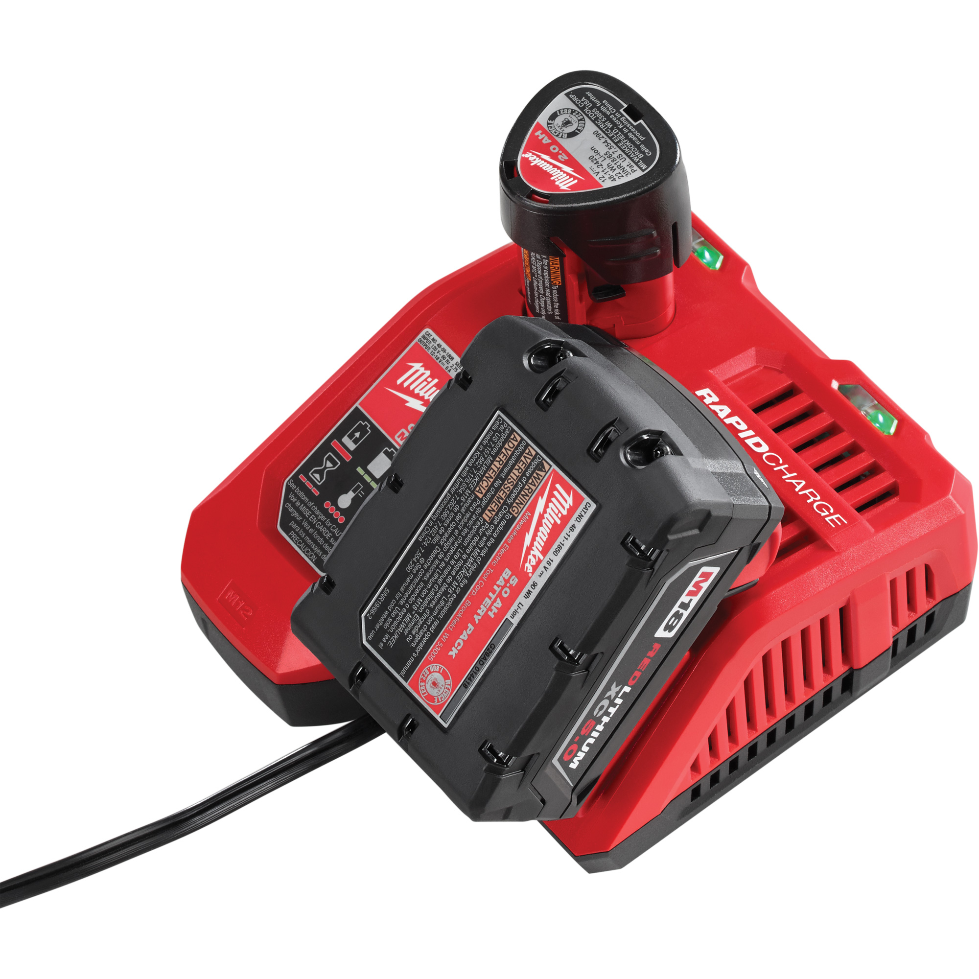 Chargeur rapide M18MC & M12MC, 18 V, Lithium-ion – Image 2