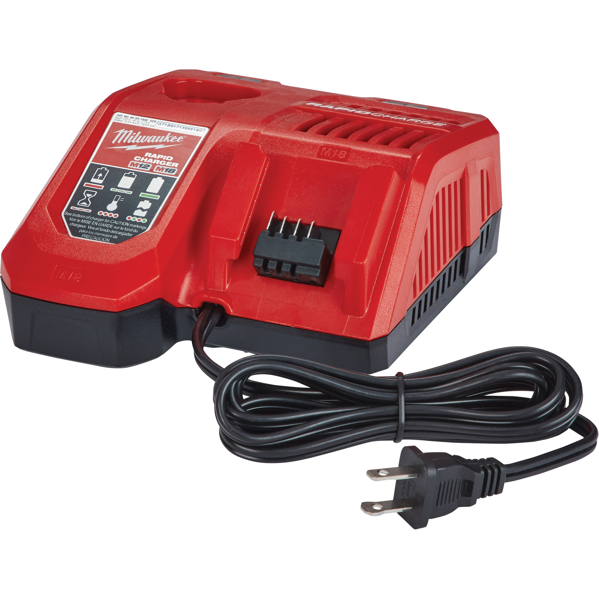 Chargeur rapide M18MC & M12MC, 18 V, Lithium-ion – Image 3