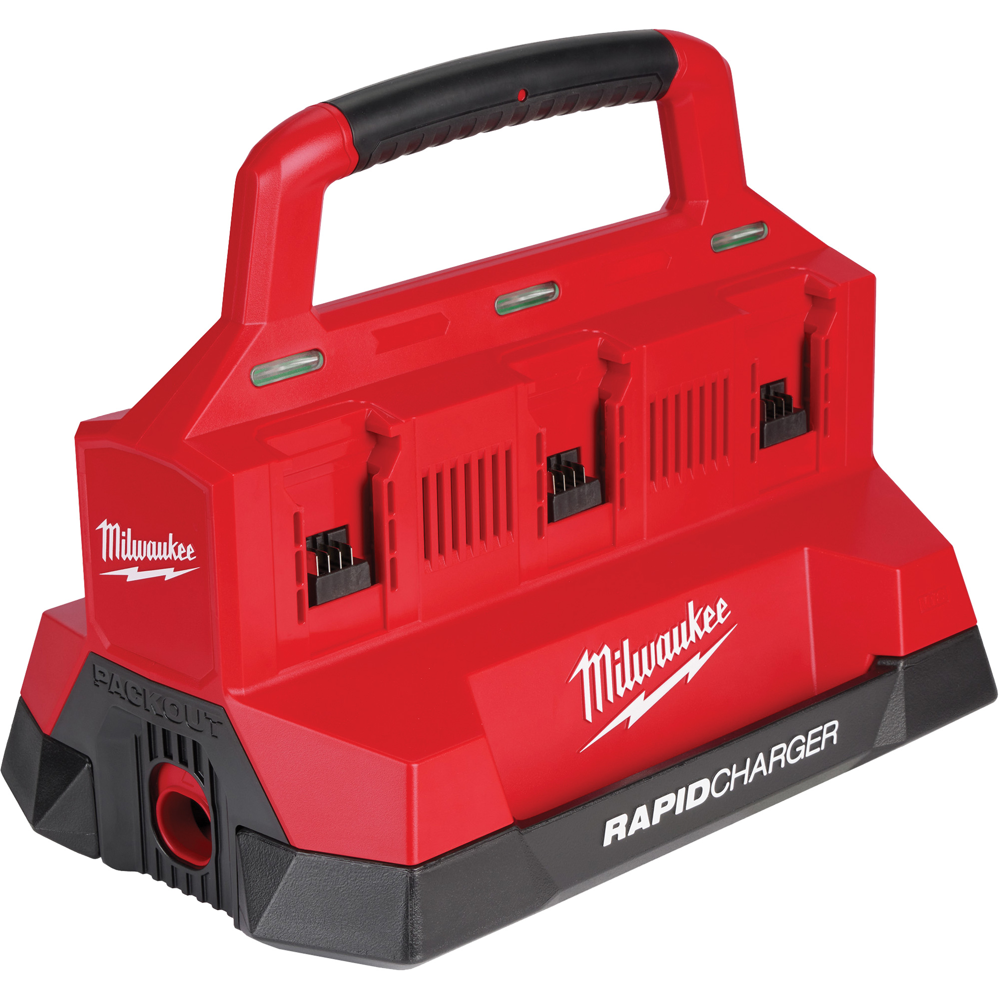 Chargeur rapide six fentes M18MC PackOutMC, 18 V, Lithium-ion